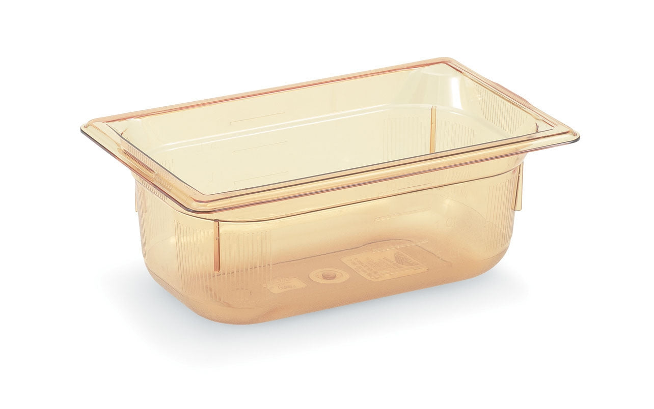 Super Pan® Plastic Pans - High Temperature - Amber