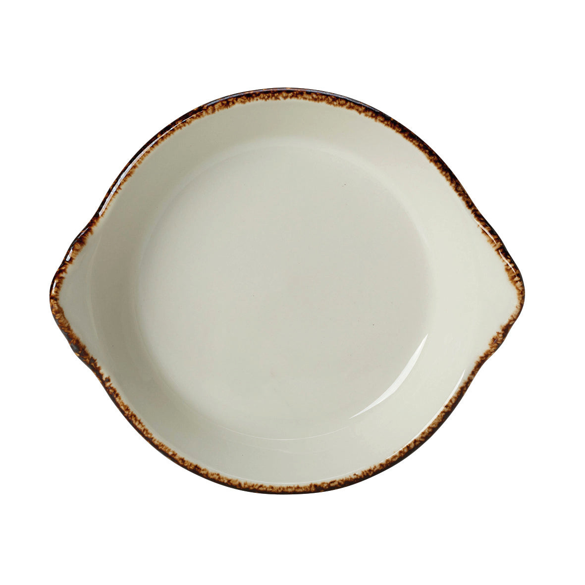 Round Earred Dish 8.5