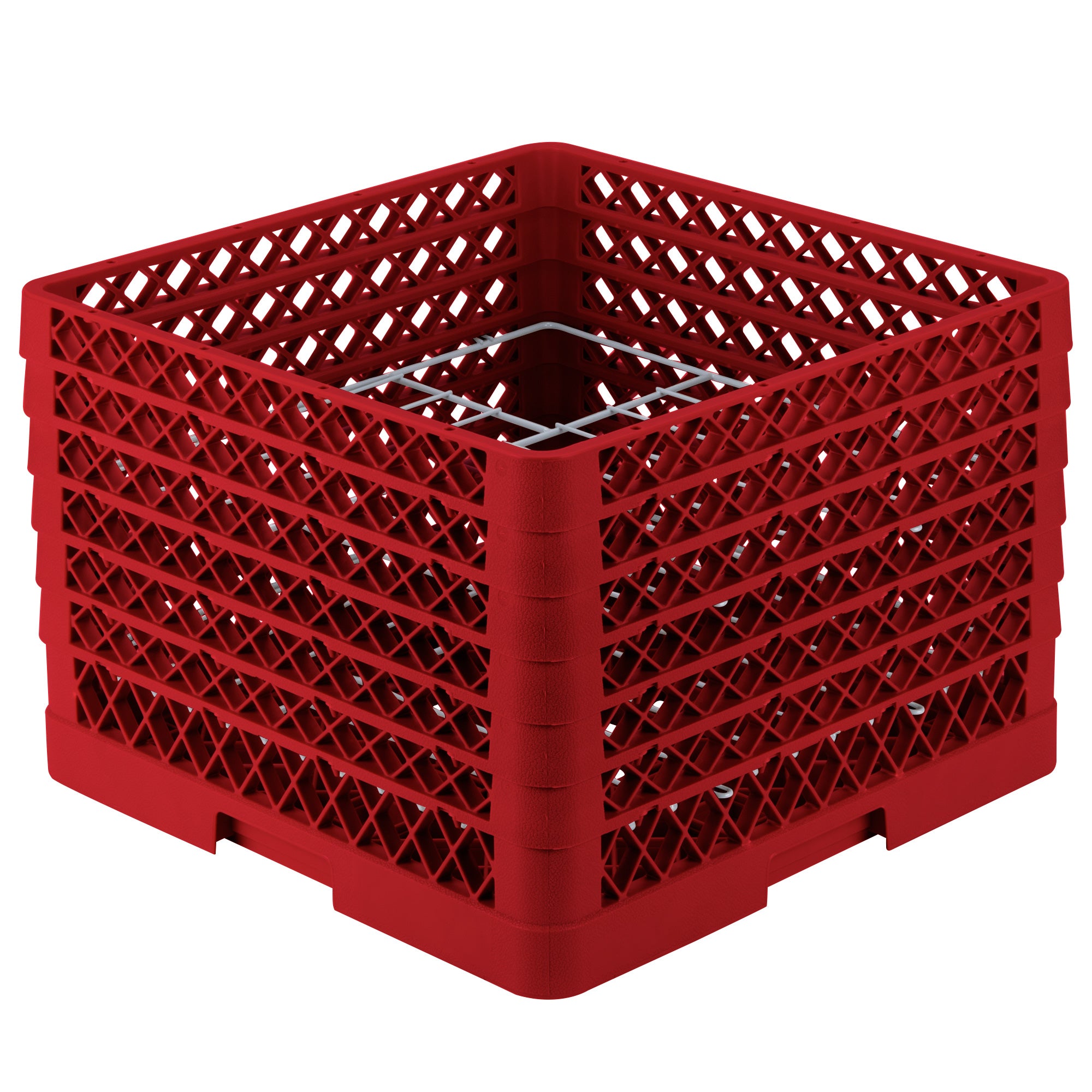 Traex® Plate Crate® Warewashing System with six extenders