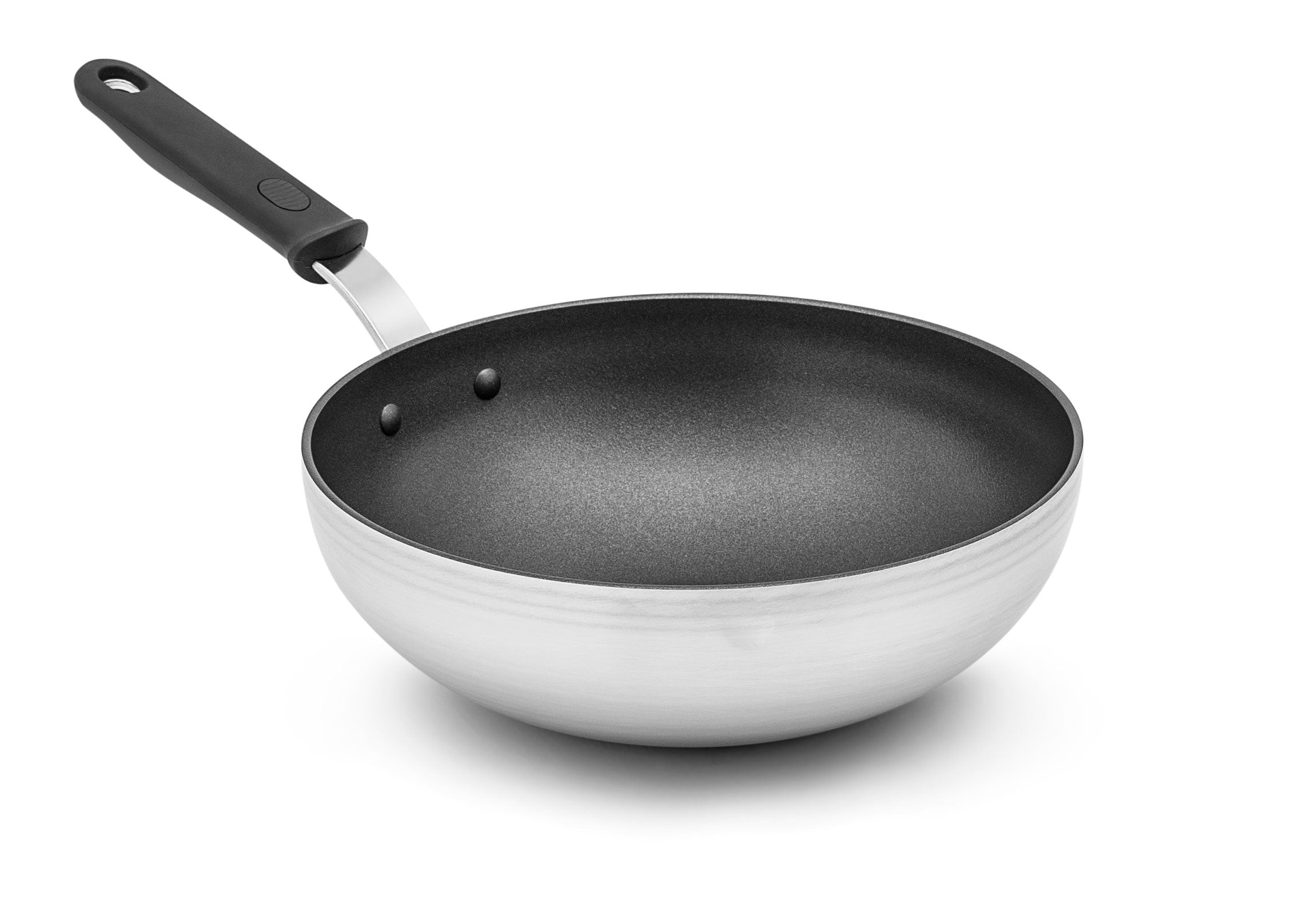 11-Inch Aluminum Stir-Fry Pan with Steelcoat X3™ Nonstick Coating and Silicone Handle