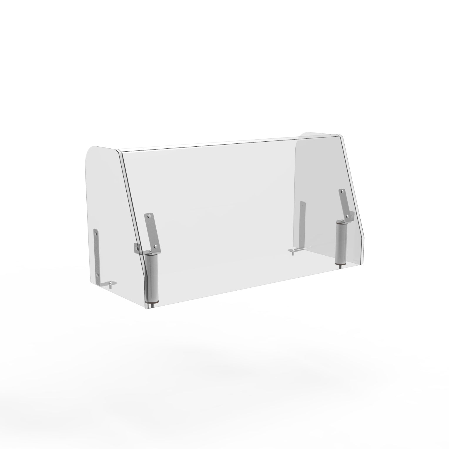 High Profile Full Acrlyic Breath Guard L 71.0" W 29.5" Modular