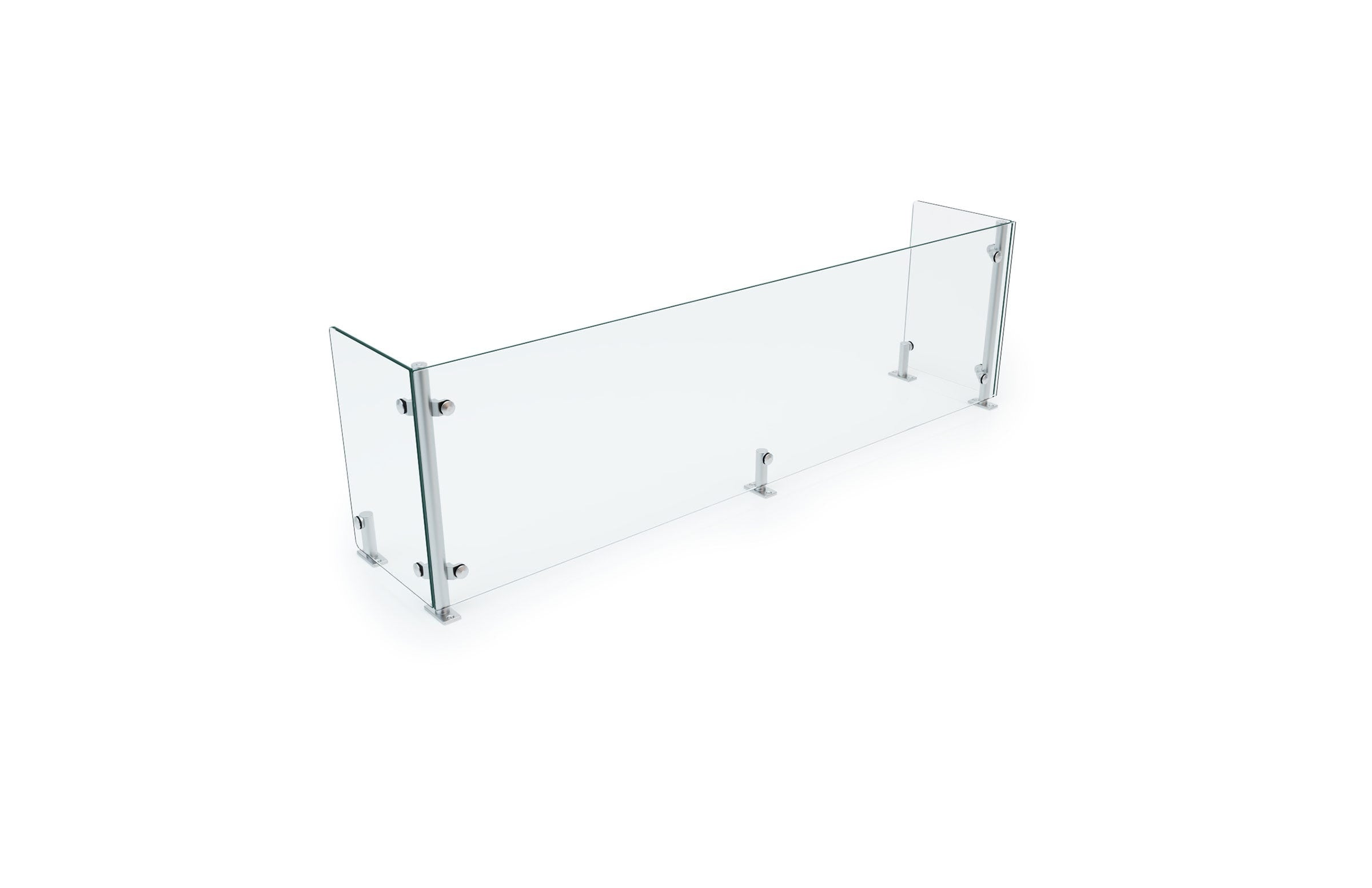 Versa-Gard Full-Service Vertical Food Protector, Up to 60" Span