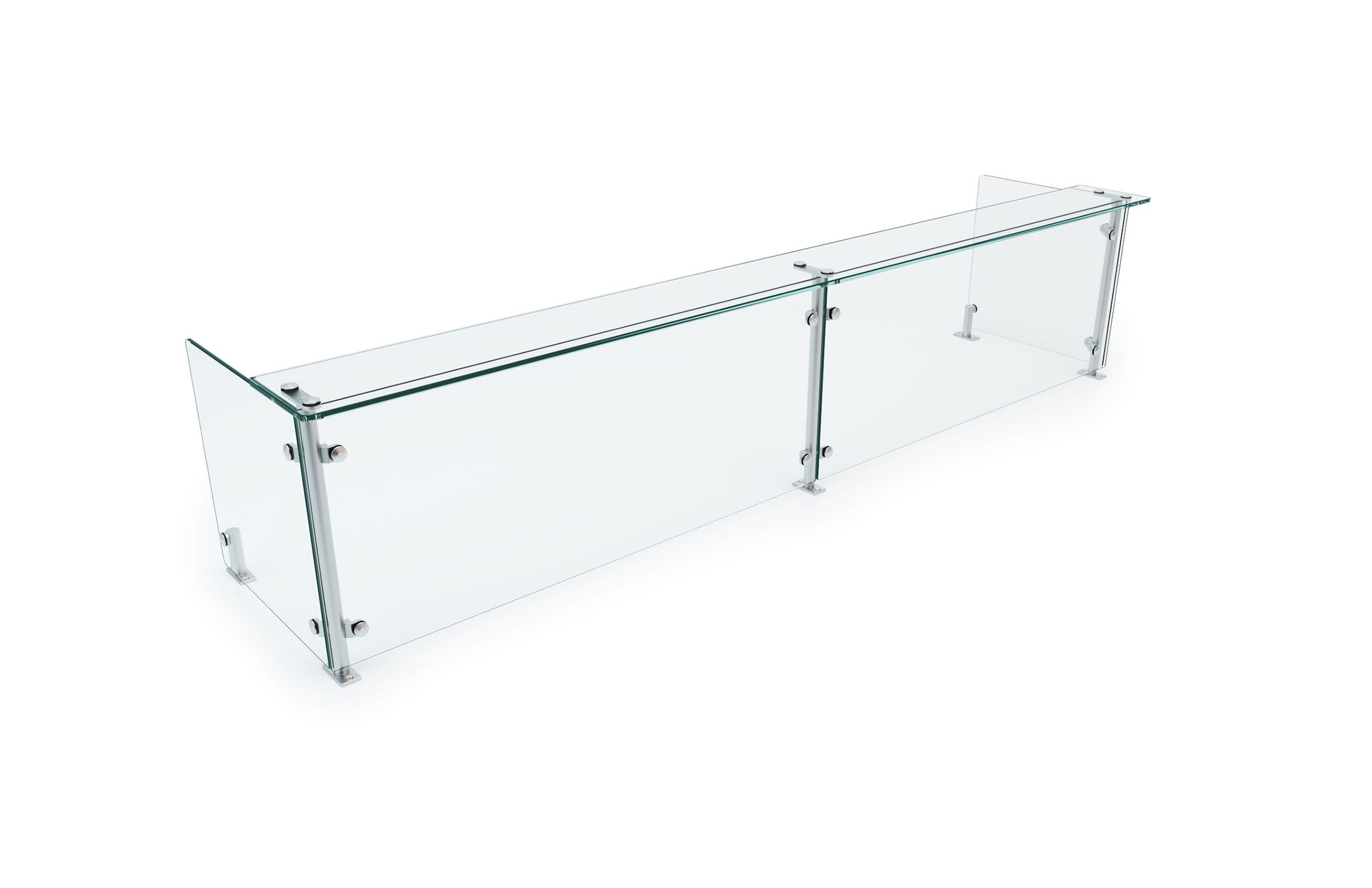 Versa-Gard Full-Service Vertical Food Protector with 8" Top Shelf