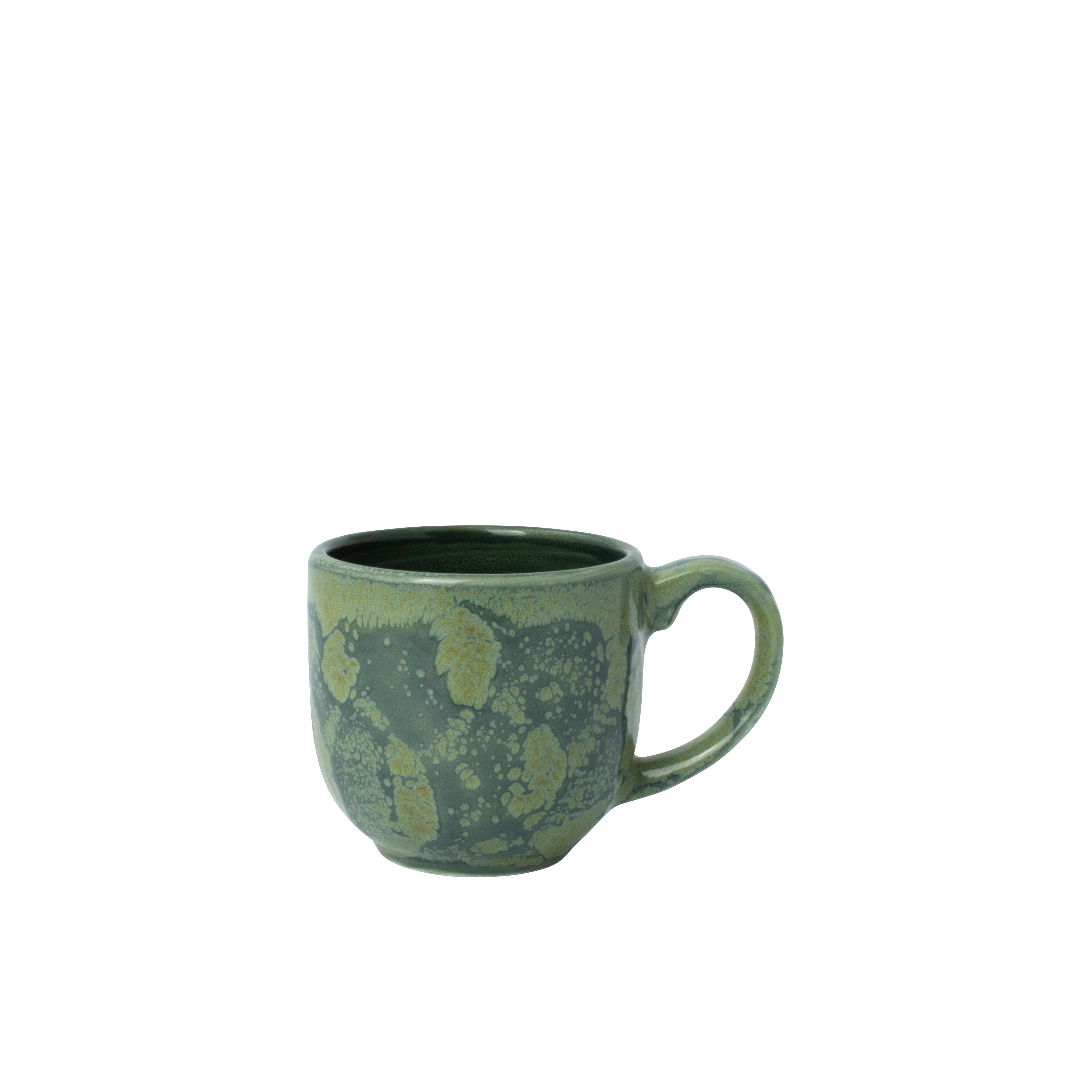 City Mug L 3.625" W 2.5" (4.0 Oz) Aurora Vesuvius