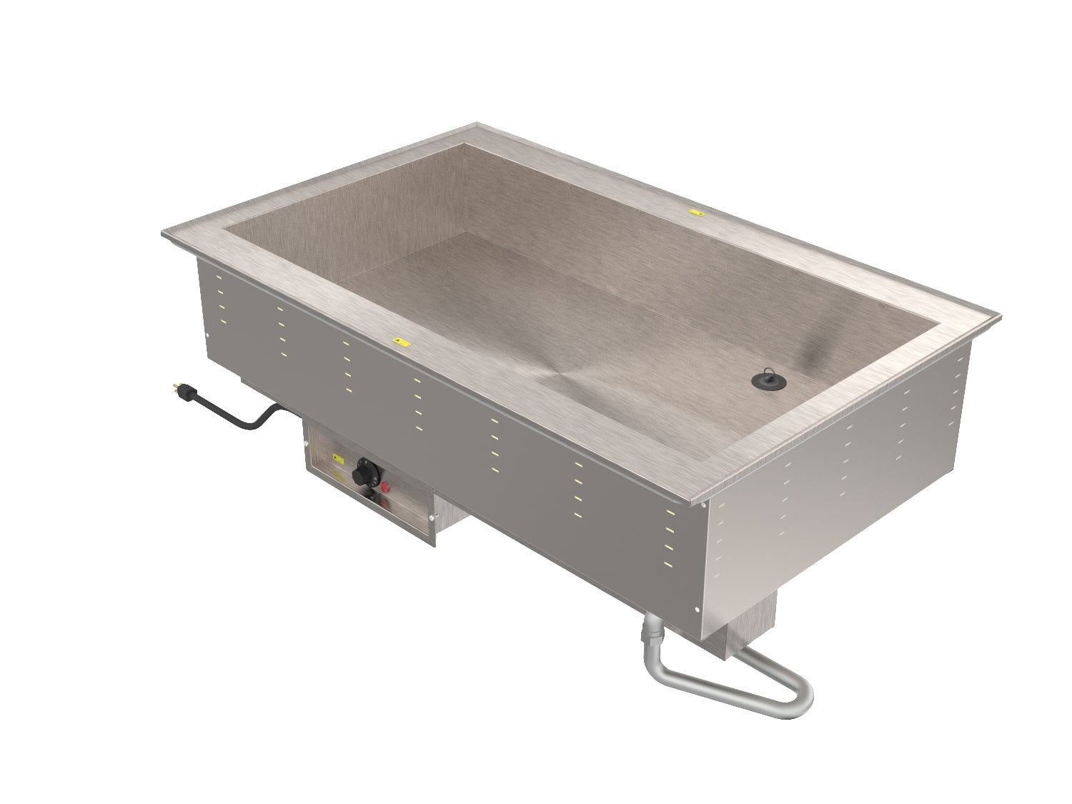 208 to 240 Volt Four-Pan Bain Marie Hot Drop-In