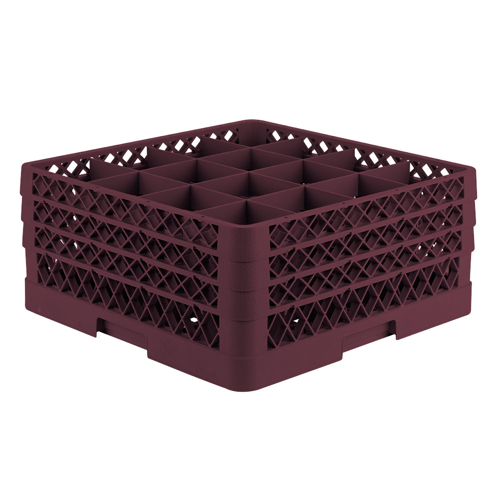 Traex® full-size square 16 compartment rack