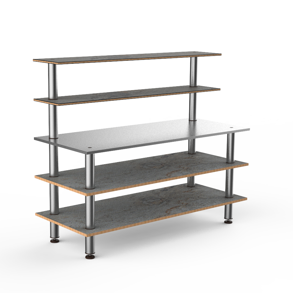 Back Bar Station L 71.0" W 29.5" Modular