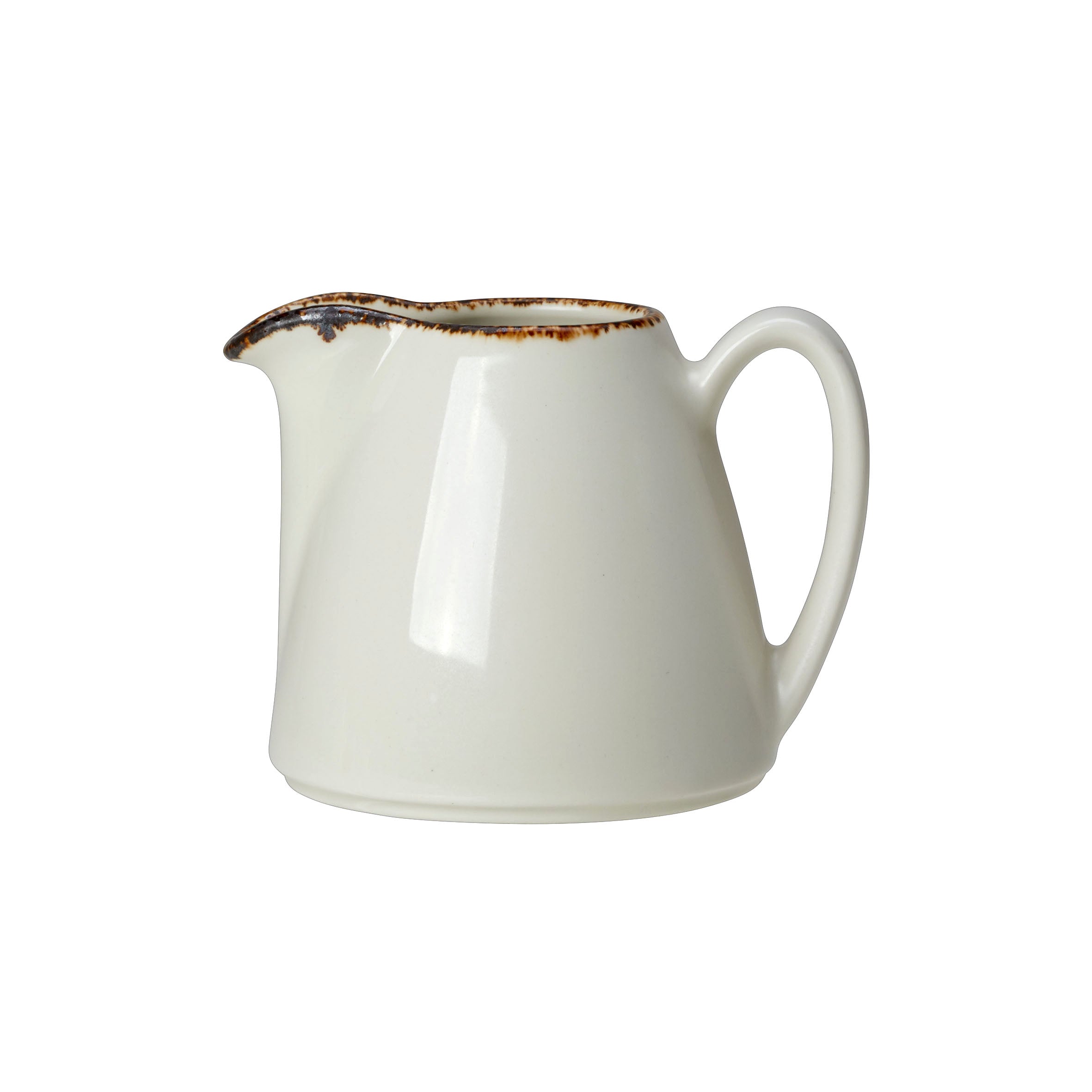 Liv Jug 3.62" Dia. L 3.625" W 3.0" (5.0 Oz) Brown Dapple