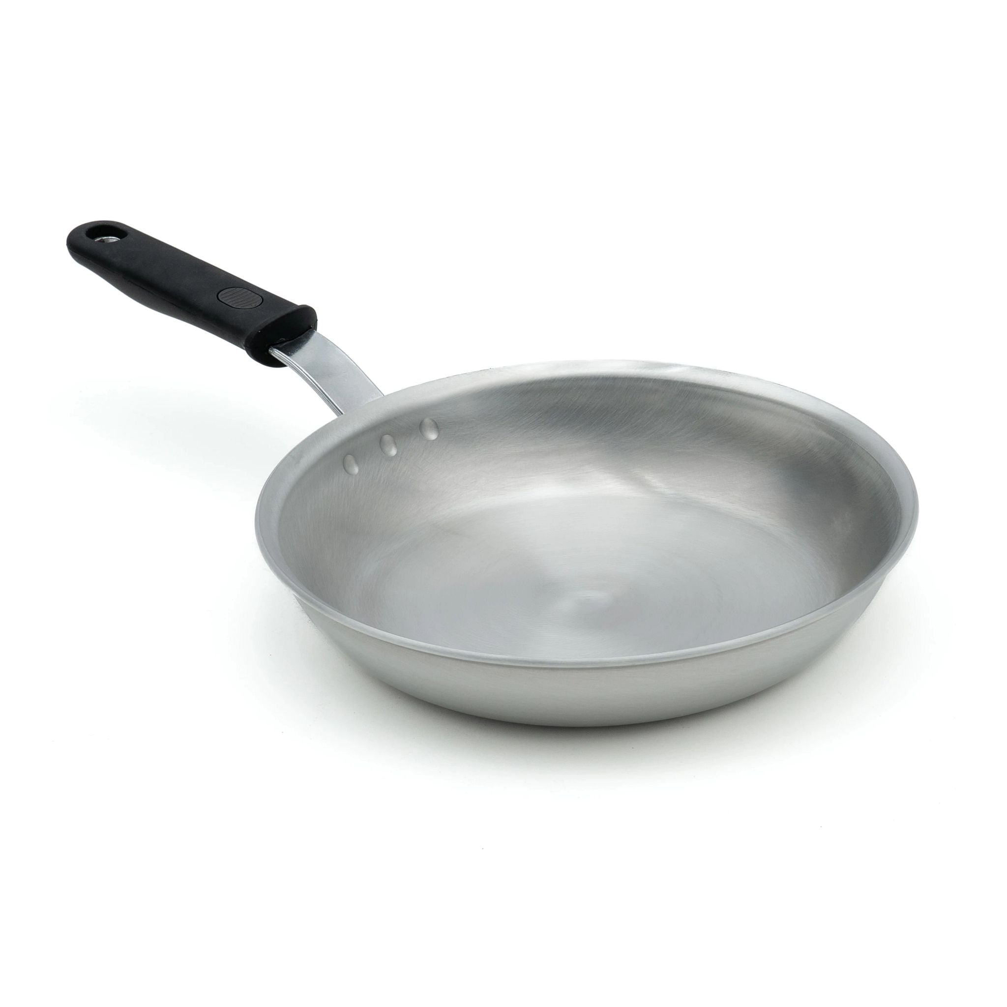10-Inch Wear-Ever® Rivetless Fry Pan with Natural Finish and Silicone Handle