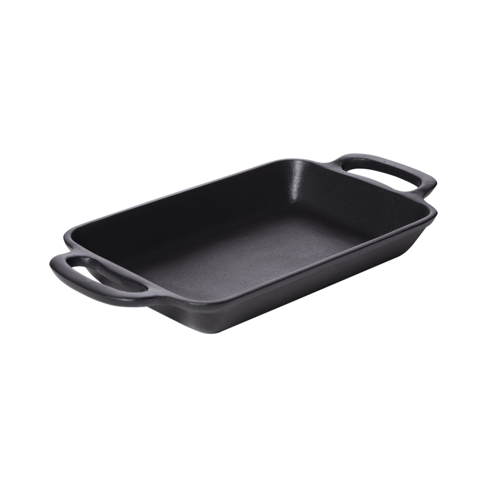 Heiss™ 14 oz. Oval Black Cast Aluminum Server