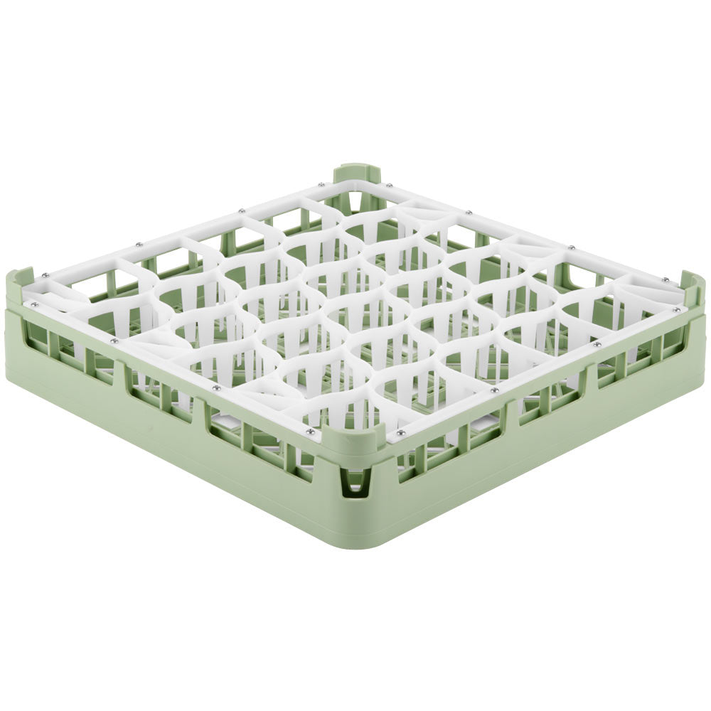 Signature Lemon Drop™ 30 compartment rack with short-plus height in Light Green