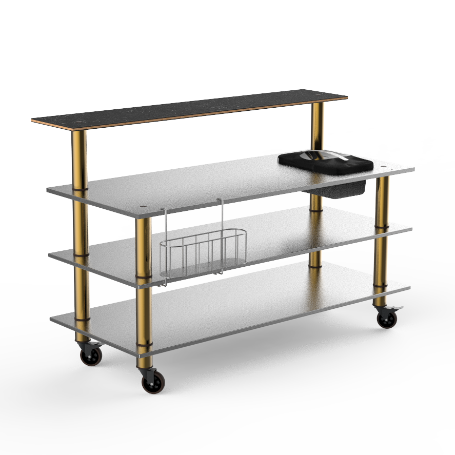 Pro Bar Station L 71.0" W 34.5" Modular