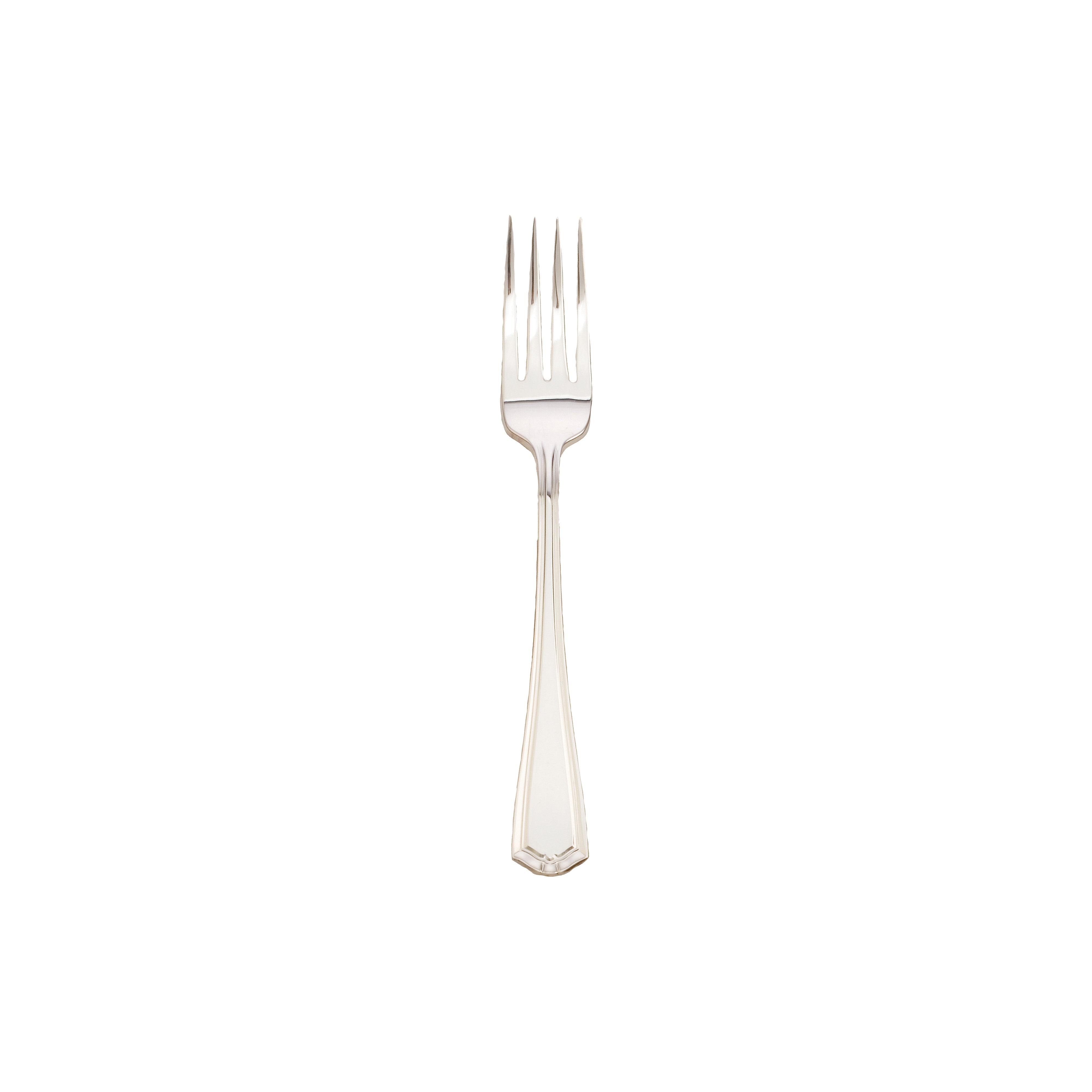 Classic Silver European Dinner Fork 8.25