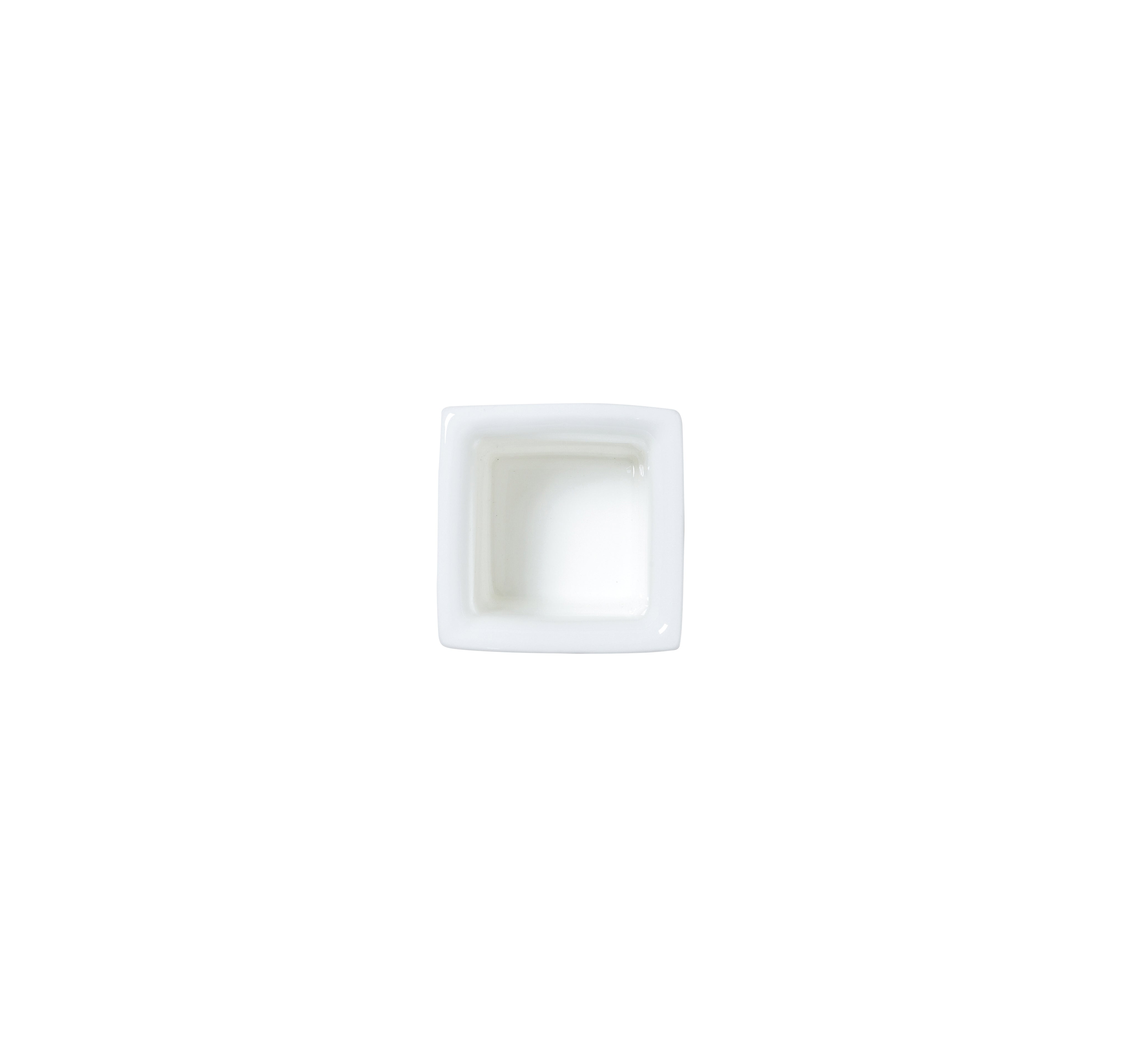 Square Pot L 2.75" Classic Whites