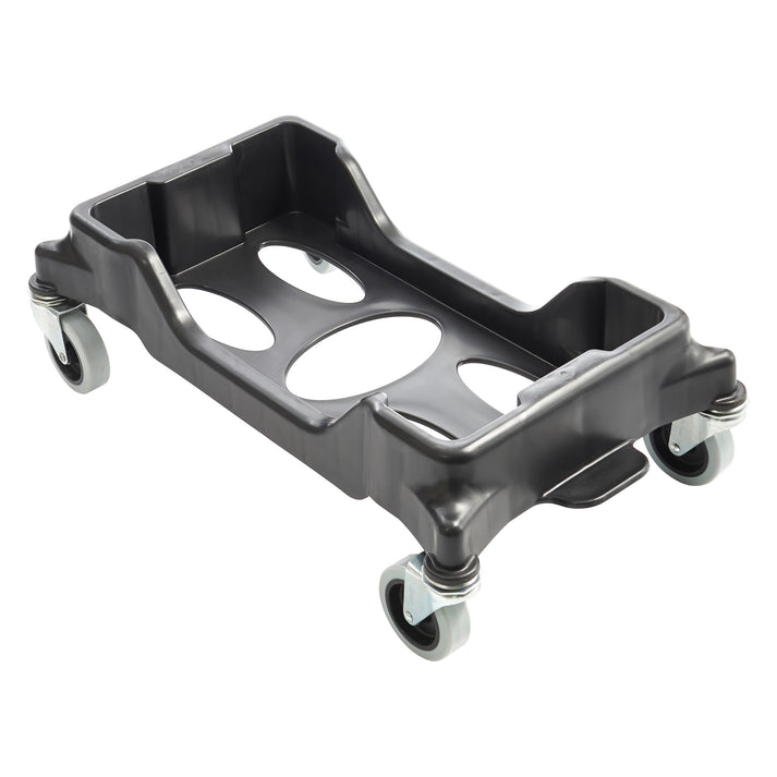 Plastic Dolly for Slender Trash Cans, 200 lb Capacity