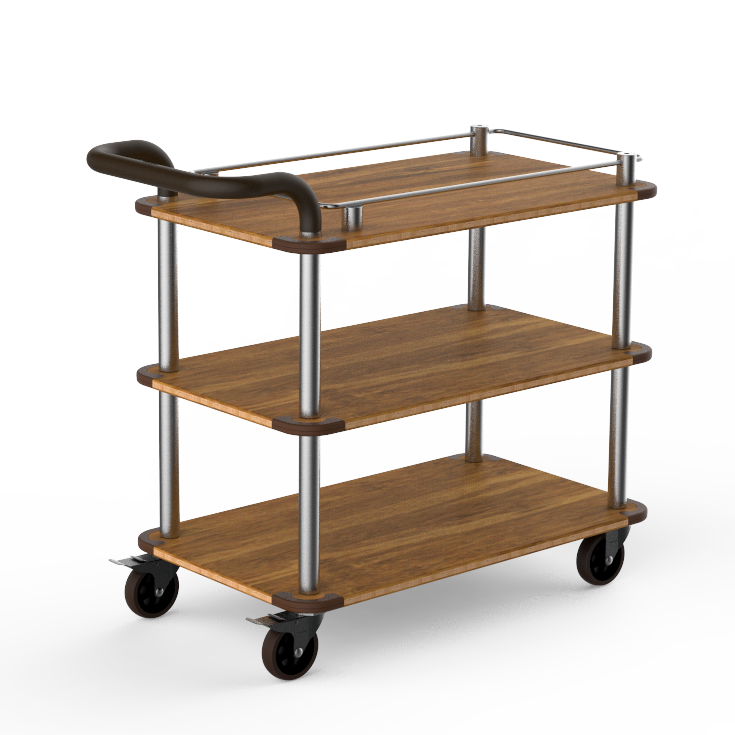 Top Border Cart L 41.5" W 21.0" Rollin