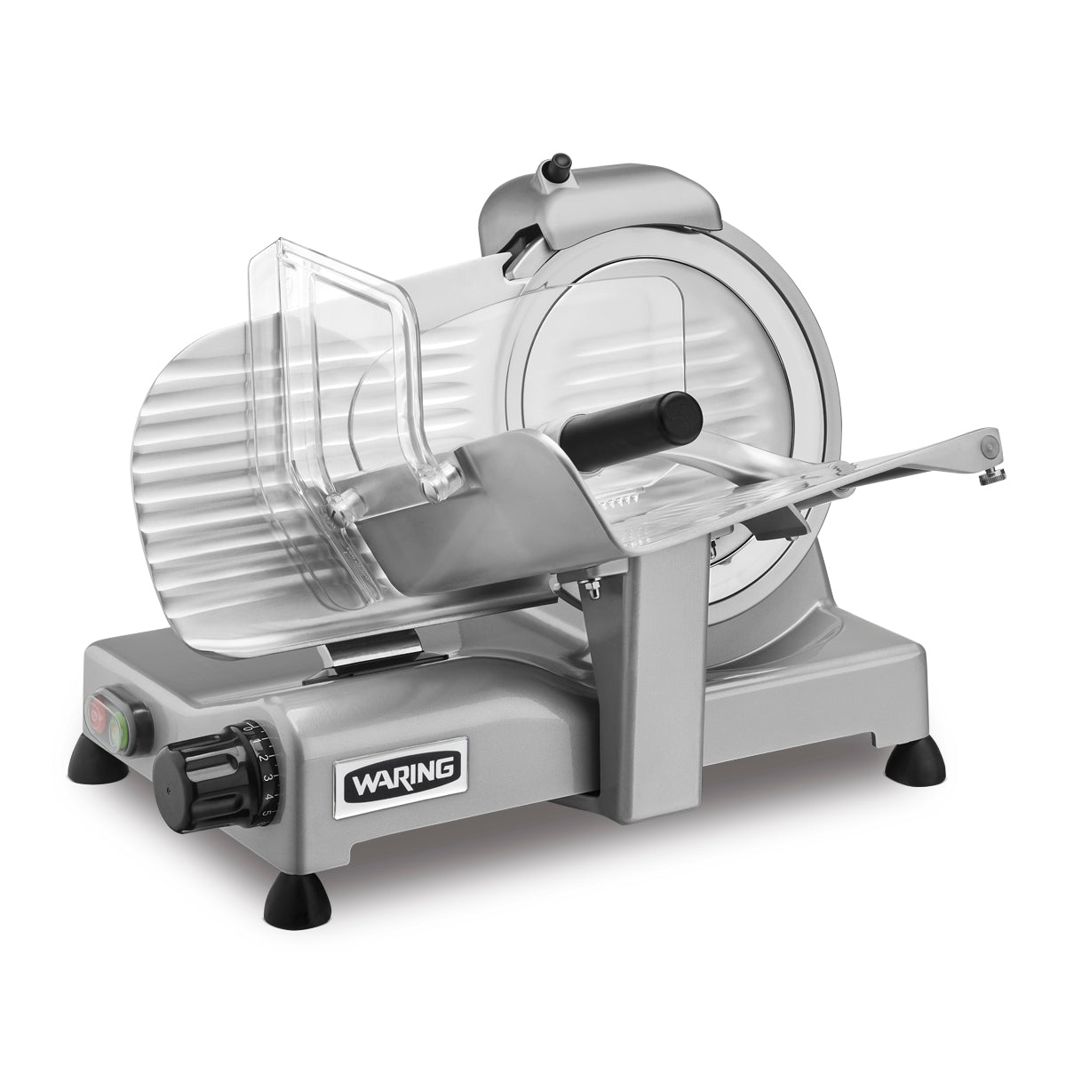Commercial Food Slicer, electric, medium duty, 8-1/2" tempered chrome blade