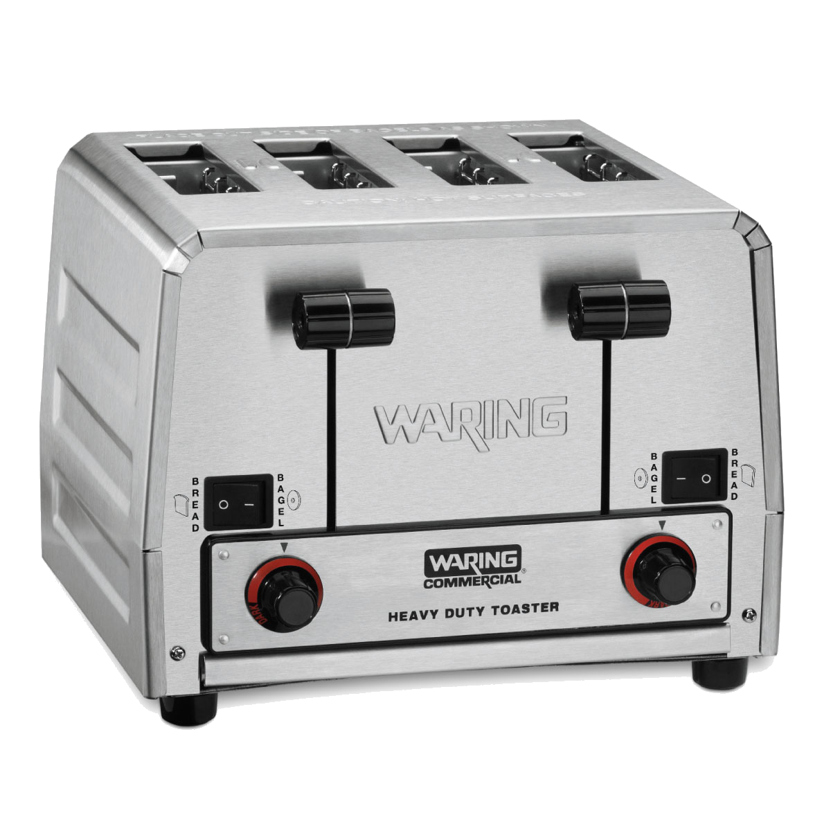 Commercial Switchable Bagel/Bread Toaster, (4) 1-1/2" slots