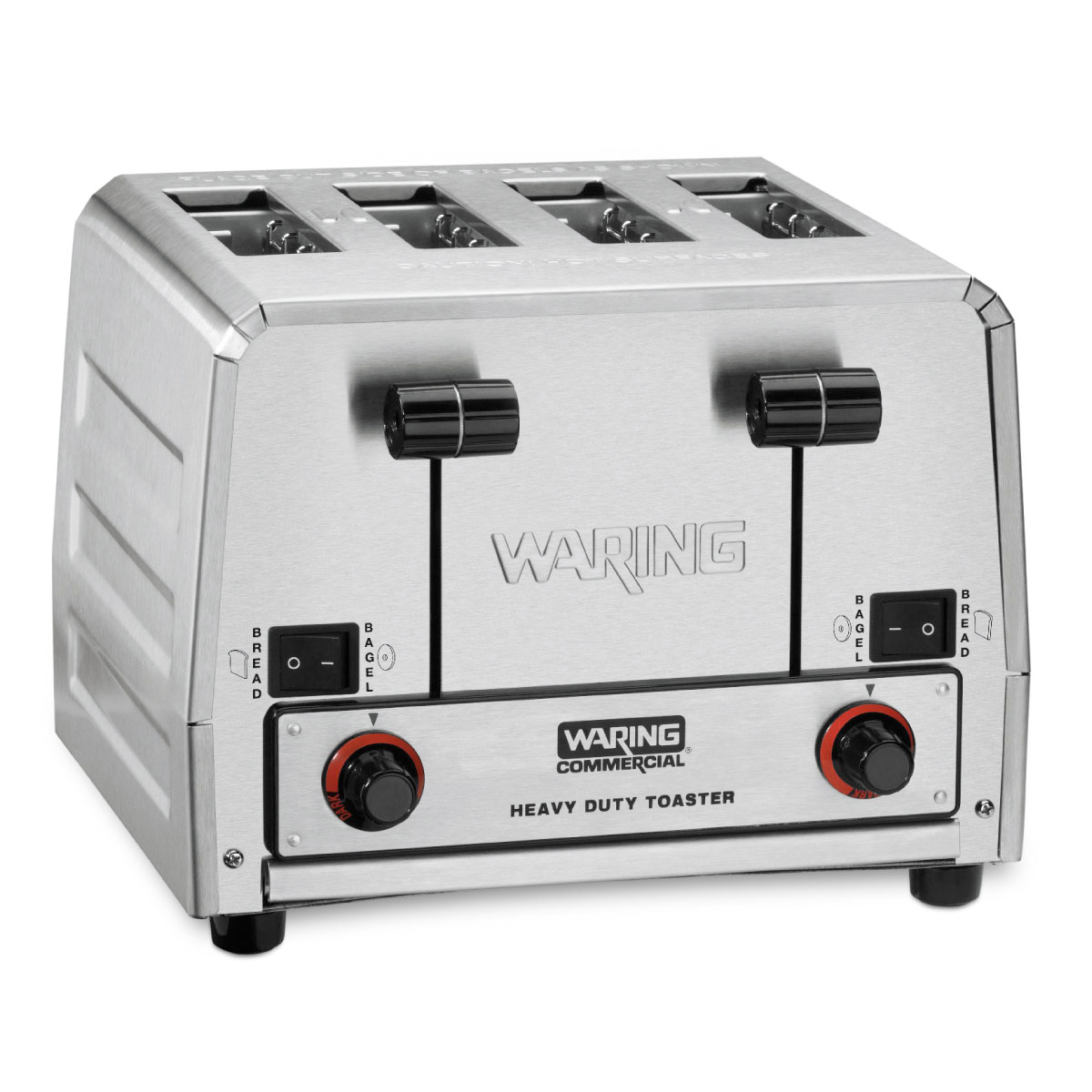 Commercial Switchable Bagel/Bread Toaster,  (4) 1-1/2" slots