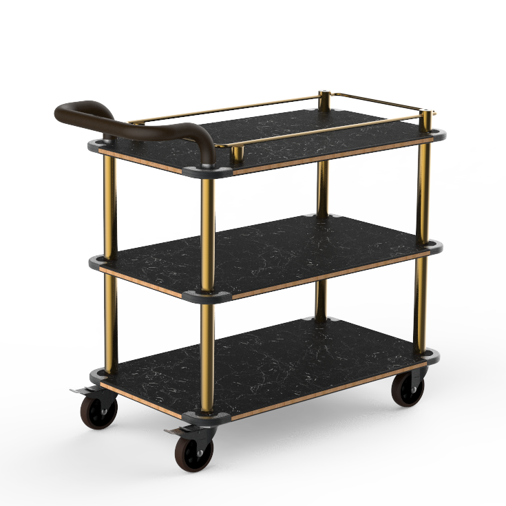 Top Border Cart L 41.5" W 21.0" Rollin