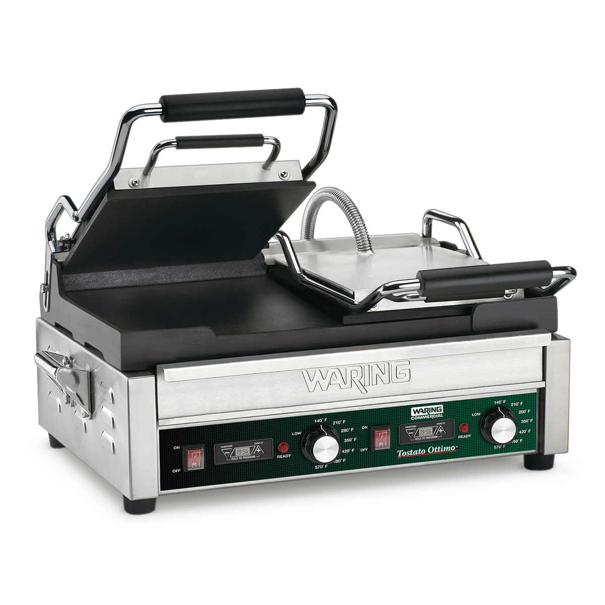 Tostato Ottimo™ Dual Toasting Grill, electric, double, 17" x 9-1/4" with Timer