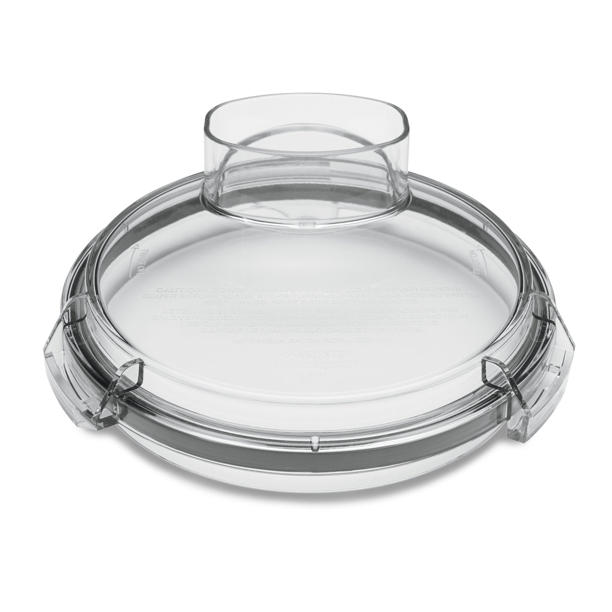 Sealed LiquiLockâą Batch Bowl Flat Cover, for use with WFP14S2 sealed batch bowl for WFP14SW