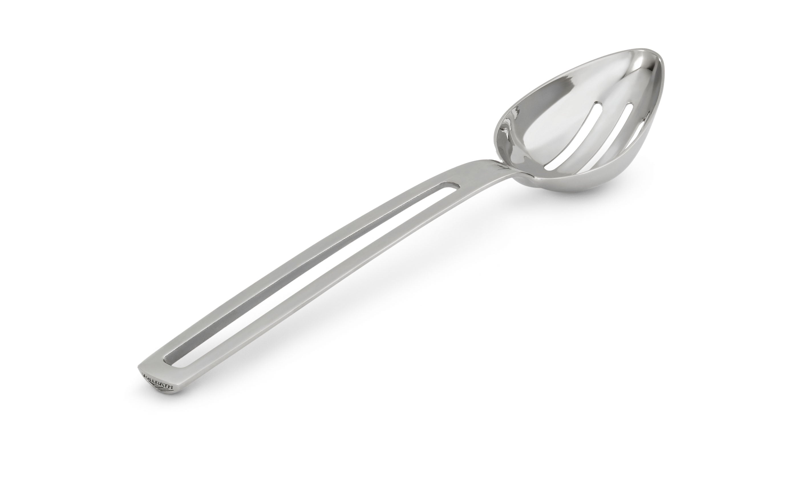 Miramar™ Contemporary Serving Utensils - 1/4 cup oval  serving spoon, slotted bowl