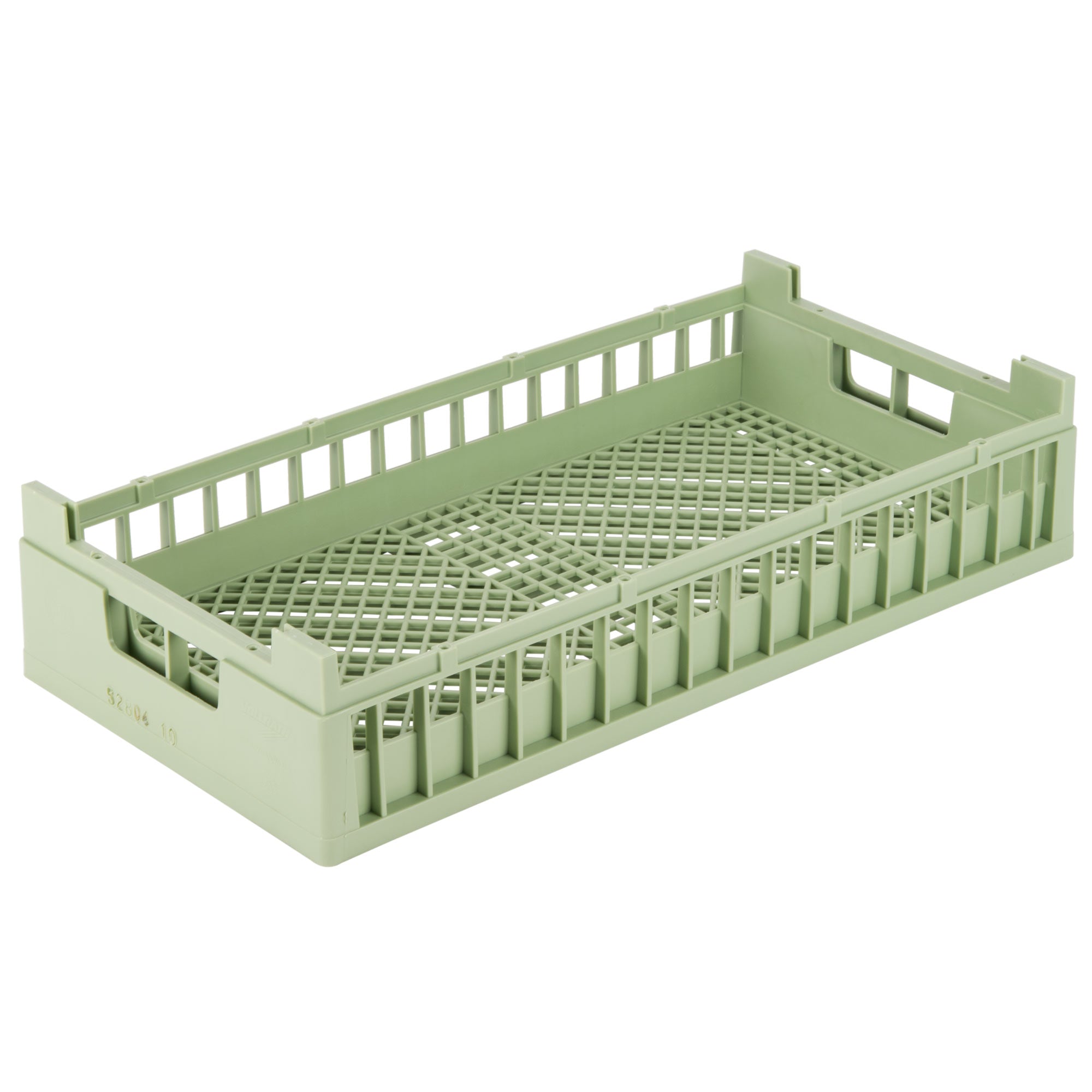Signature half-size flatware rack in Light Green