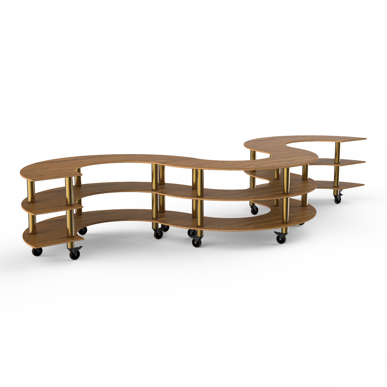 Large Snake Unit L 202.0" W 77.0" Modular