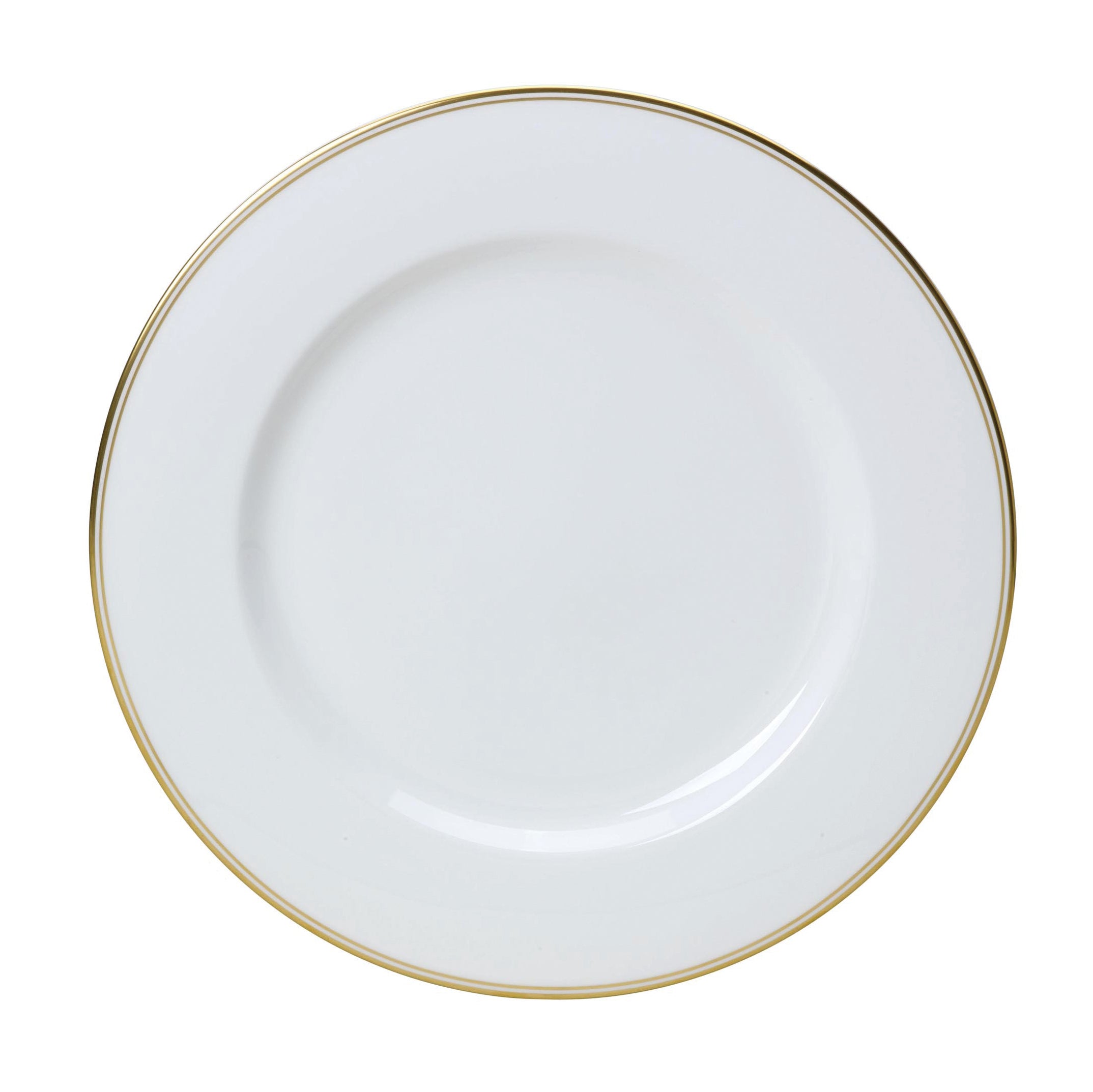 Plate 10.75" Dia. Burnished Gold