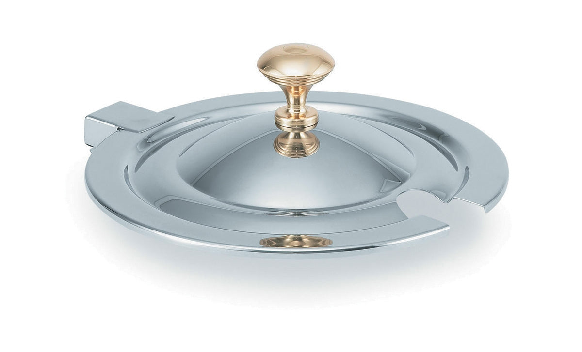 Miramar® Hinged Cover with Brass Knob for 10-quart Soup Inset