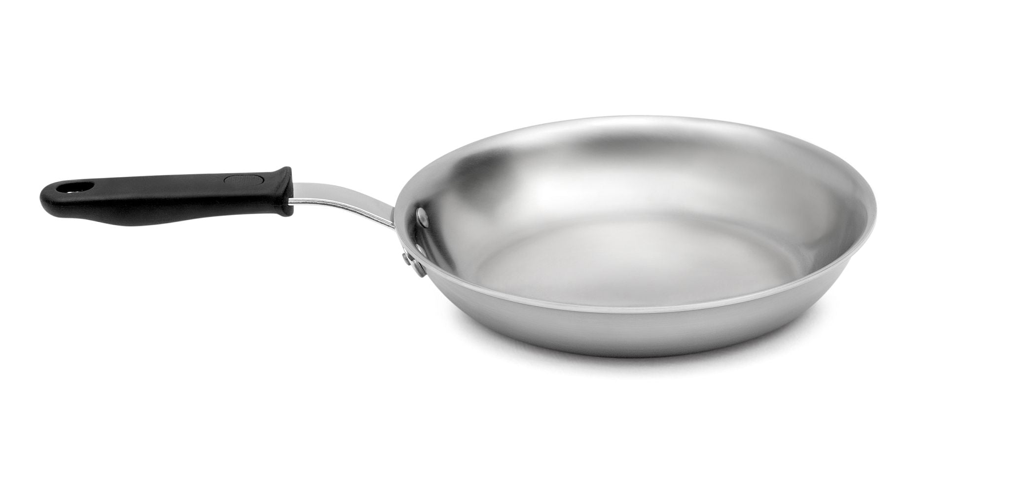 8-Inch Tribute® 3-Ply Fry Pan with Natural Finish and Silicone Handle