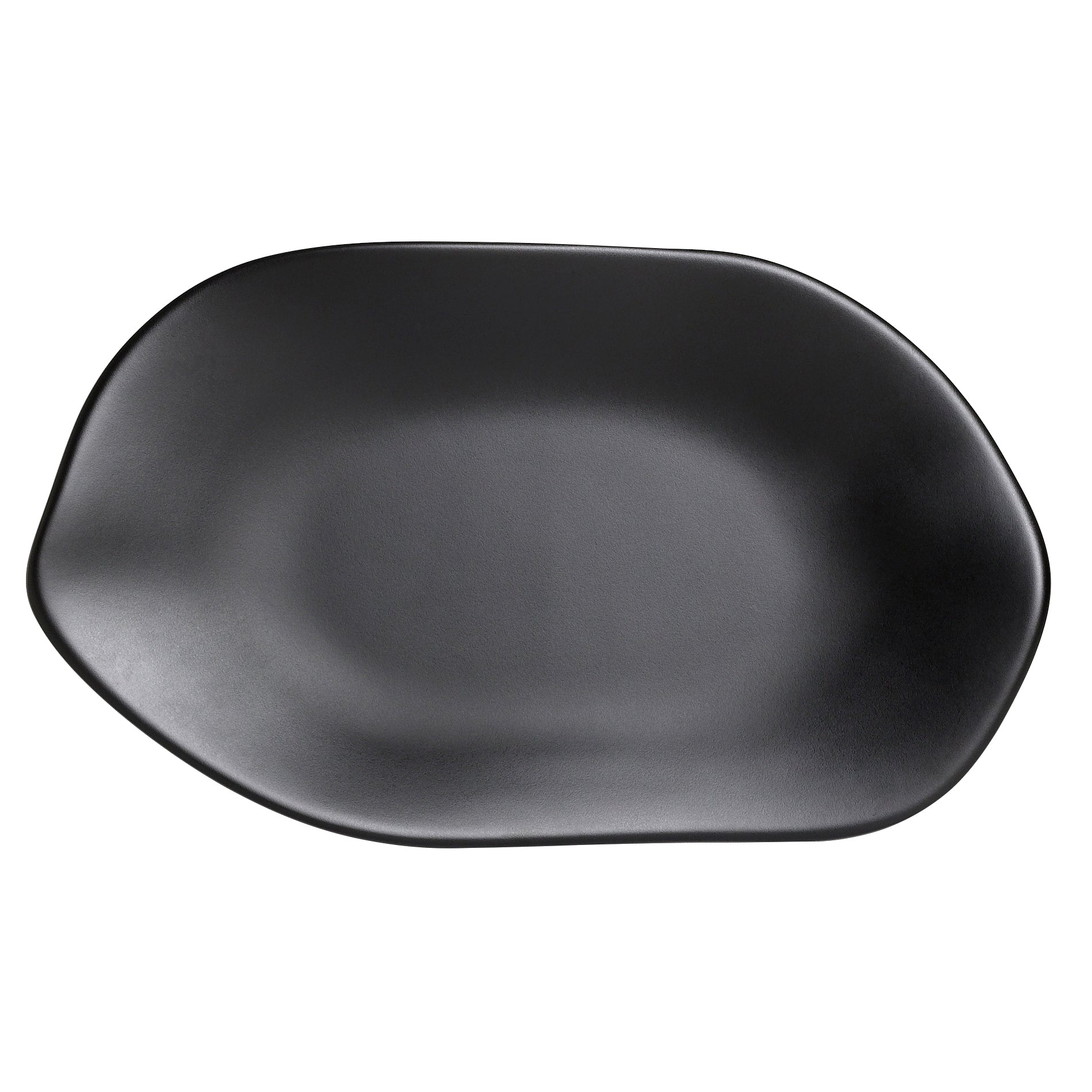 Oval Platter L 12.0" W 7.125" Marisol Black