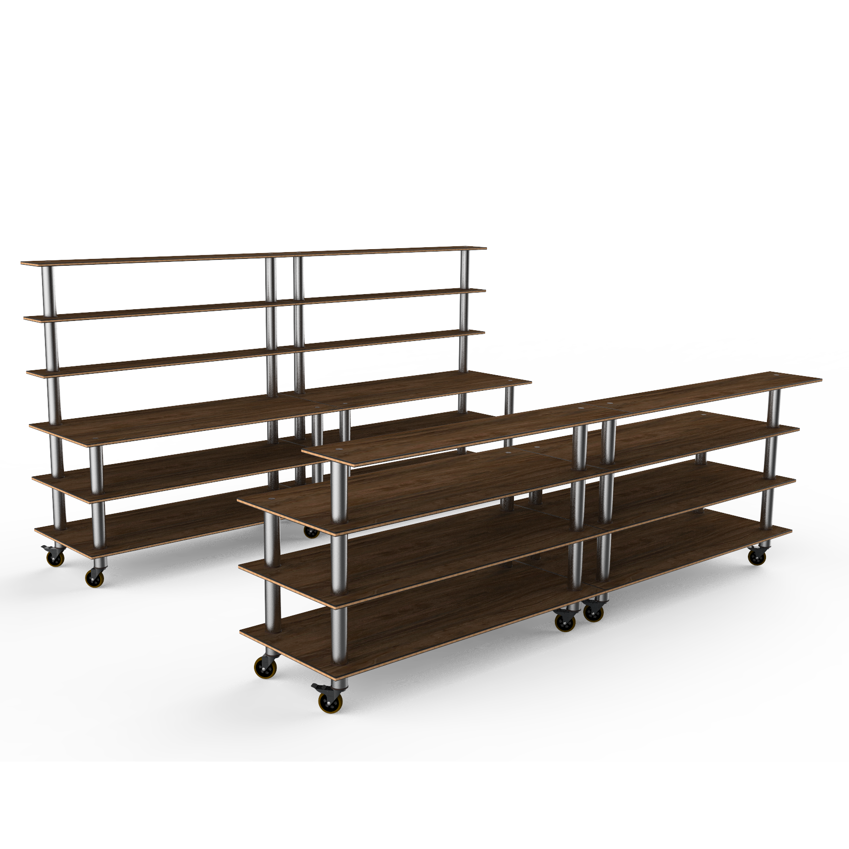 Double Bar Station L 141.75" W 34.5" Modular