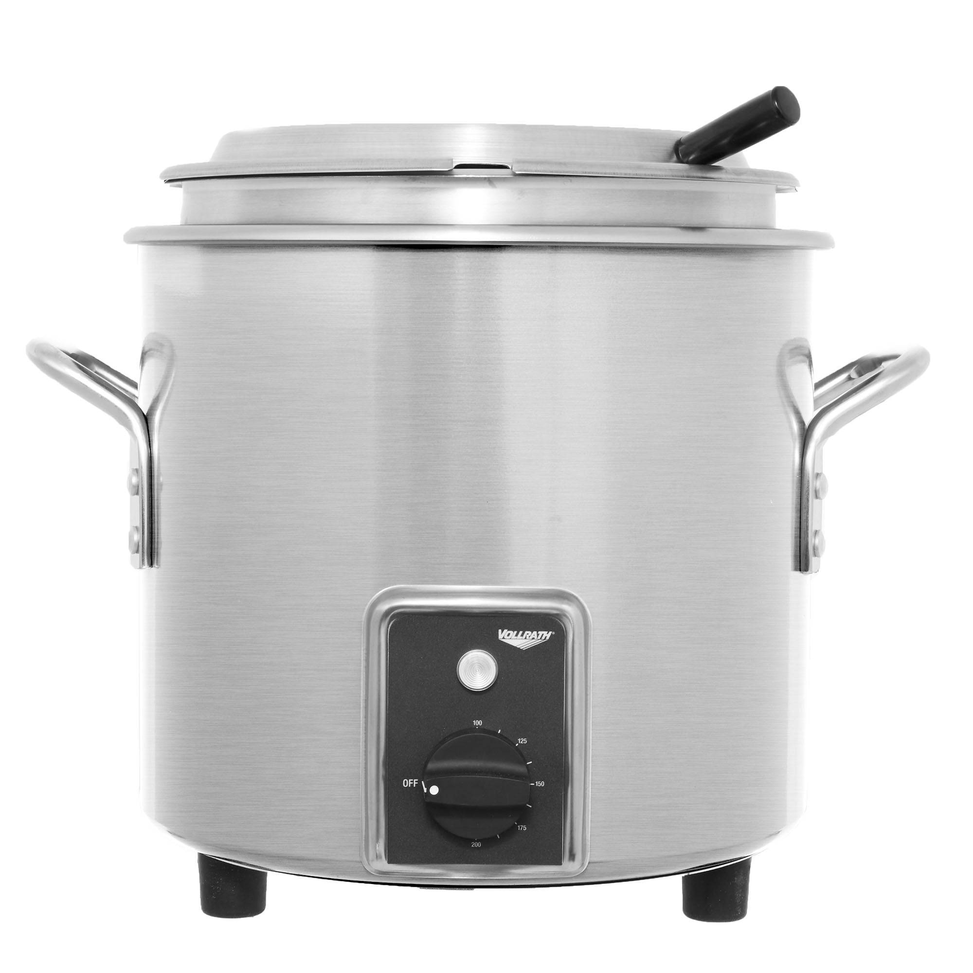 7-quart 120-volt retro stockpot rethermalizer in natural finish