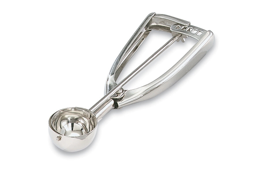 ⅞-ounce round stainless steel 8 IN squeeze disher