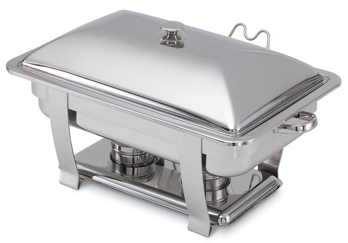 Full-size 9-quart Orion® oblong chafer with liftoff cover