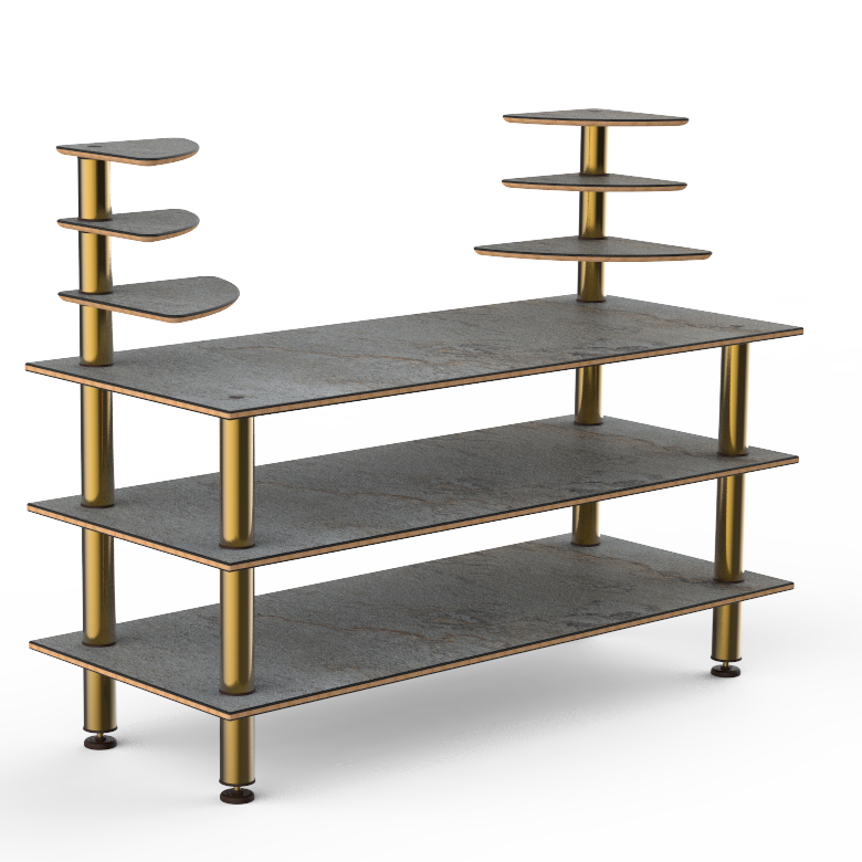 Classic Multi-Shelf Station L 71.0" W 29.5" Modular