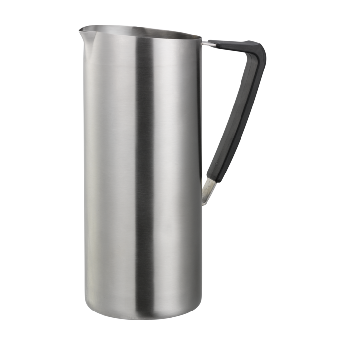 Slim 1.9-Liter Stainless Water Pitcher, Silver Stainless