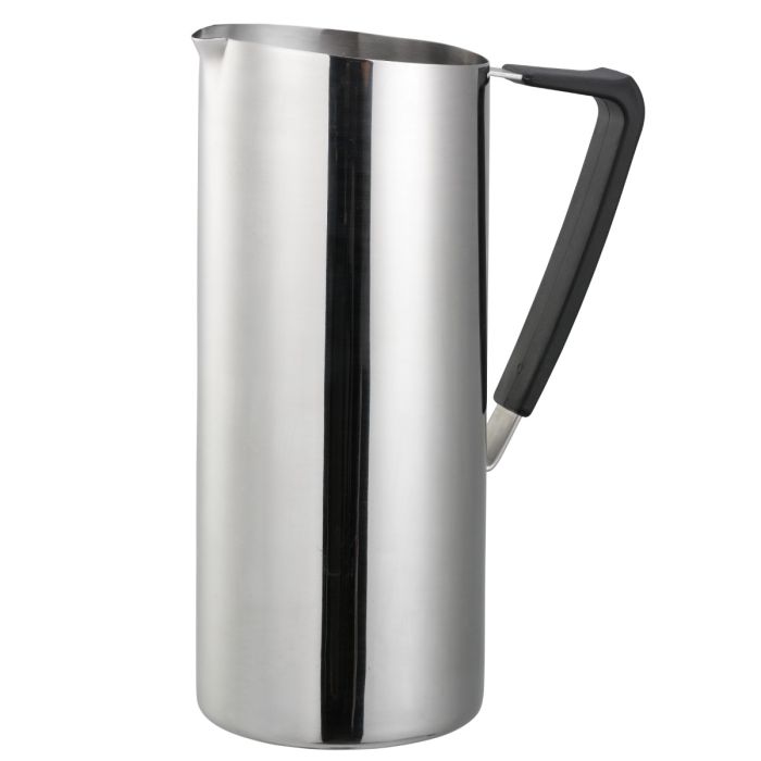 Slim 1.9-Liter Stainless Water Pitcher, Silver