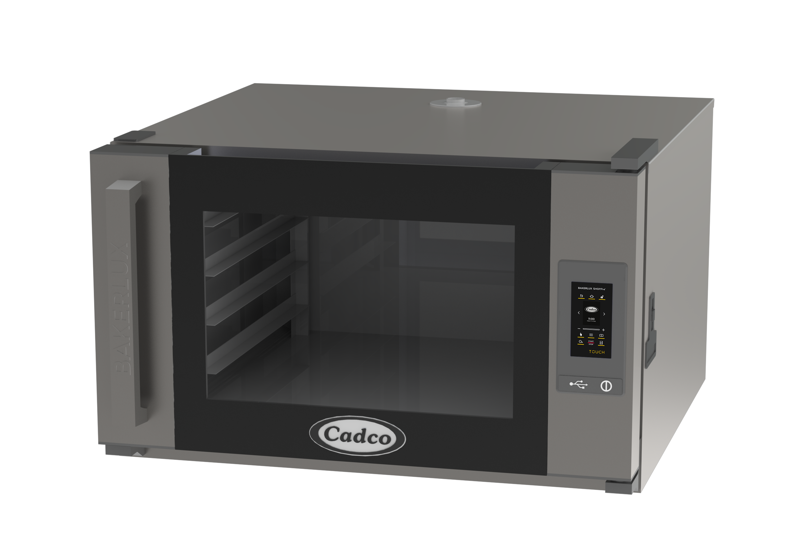 Bakerlux™ TOUCH Heavy-Duty Convection Oven, electric, countertop, full size, Right Hinged