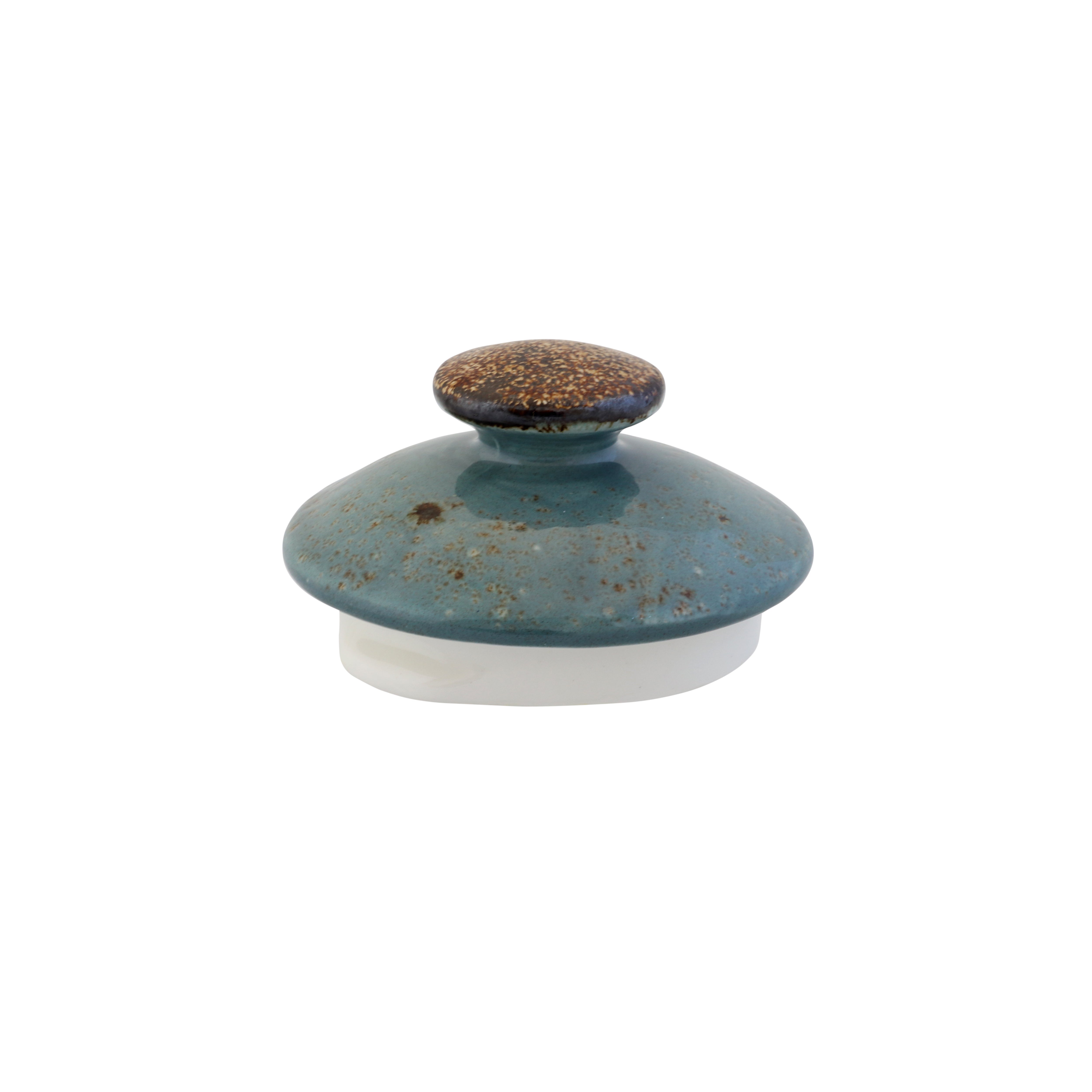Club Lid 2 4.38" Dia. L 4.375" W 4.375" Craft Blue
