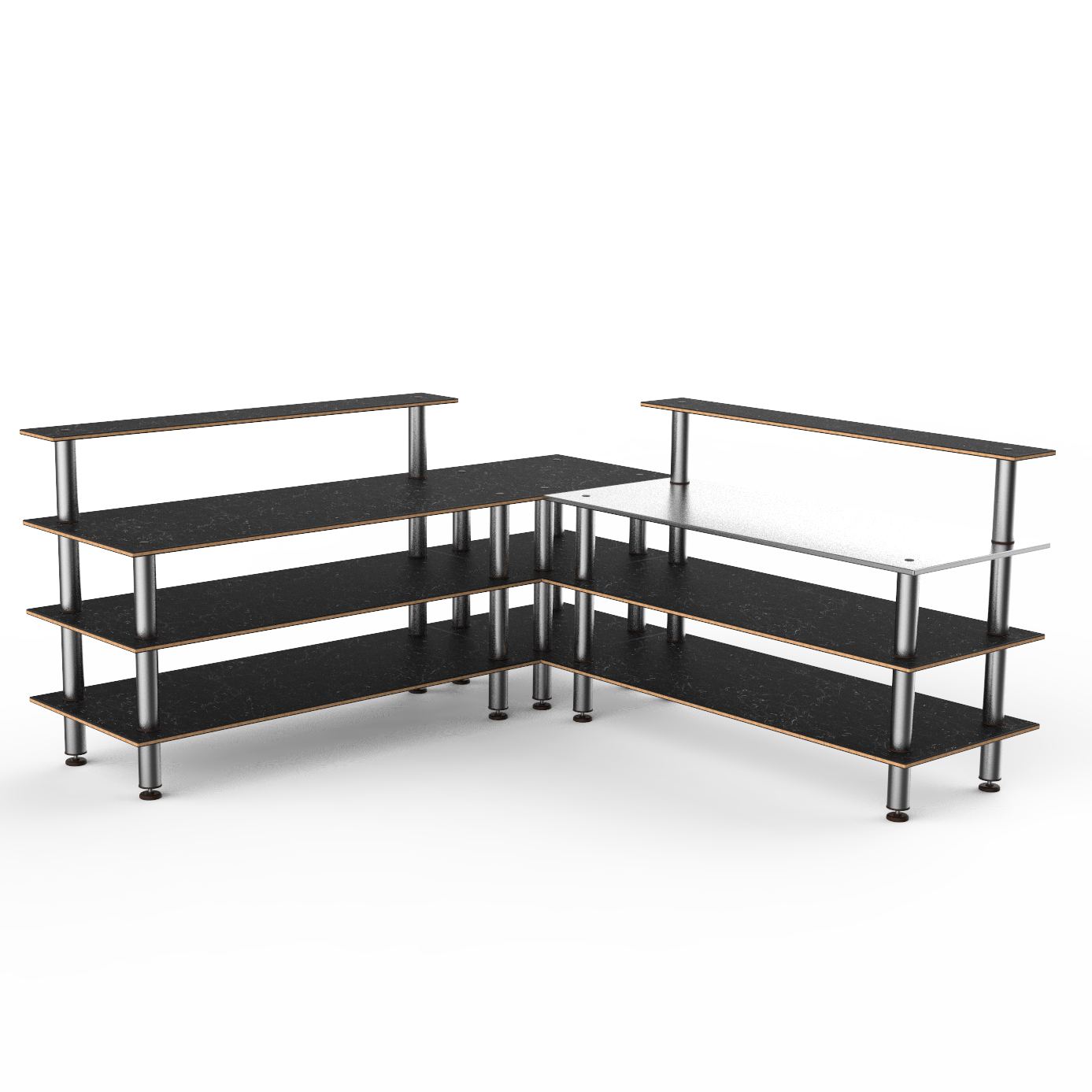 Pro Corner Station L 100.5" W 100.5" Modular