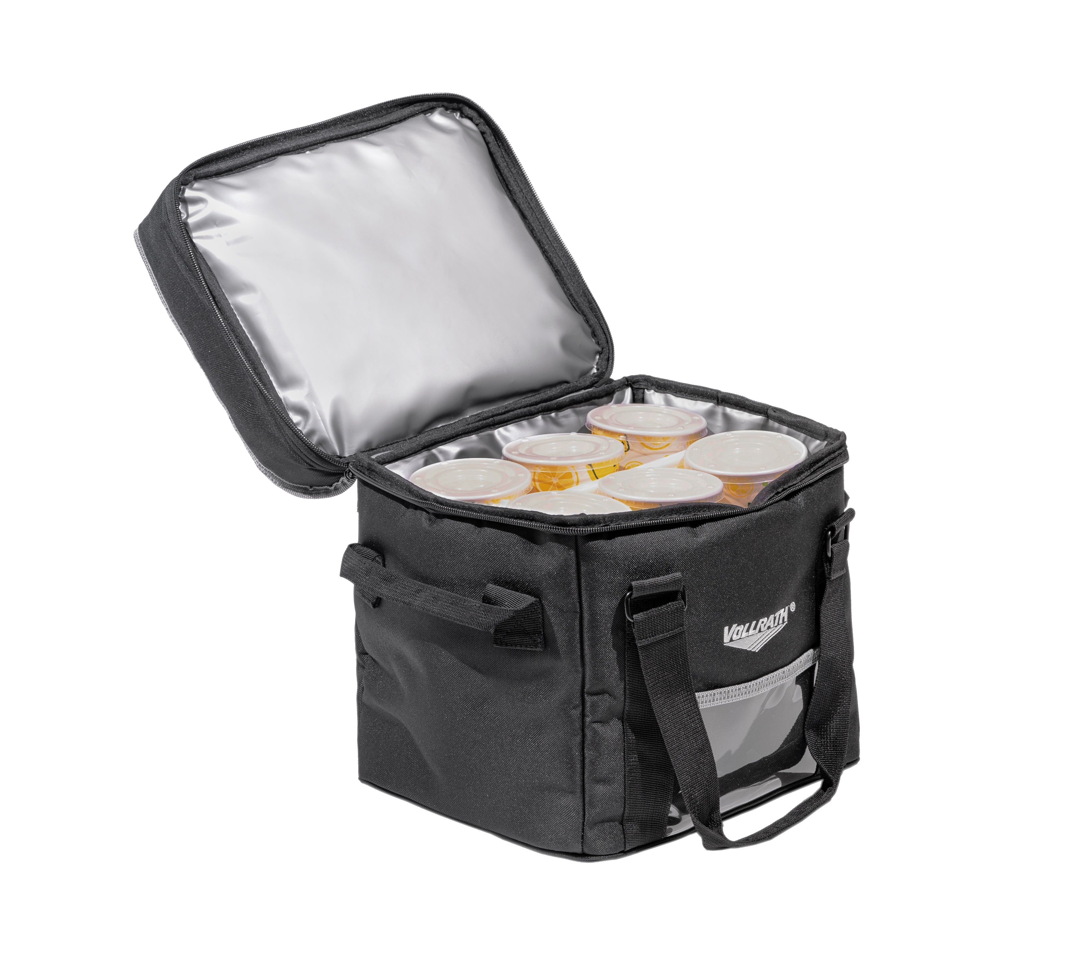 Small 1-Series Catering Bag with Vinyl Liner and Removable 6-Compartment Divider