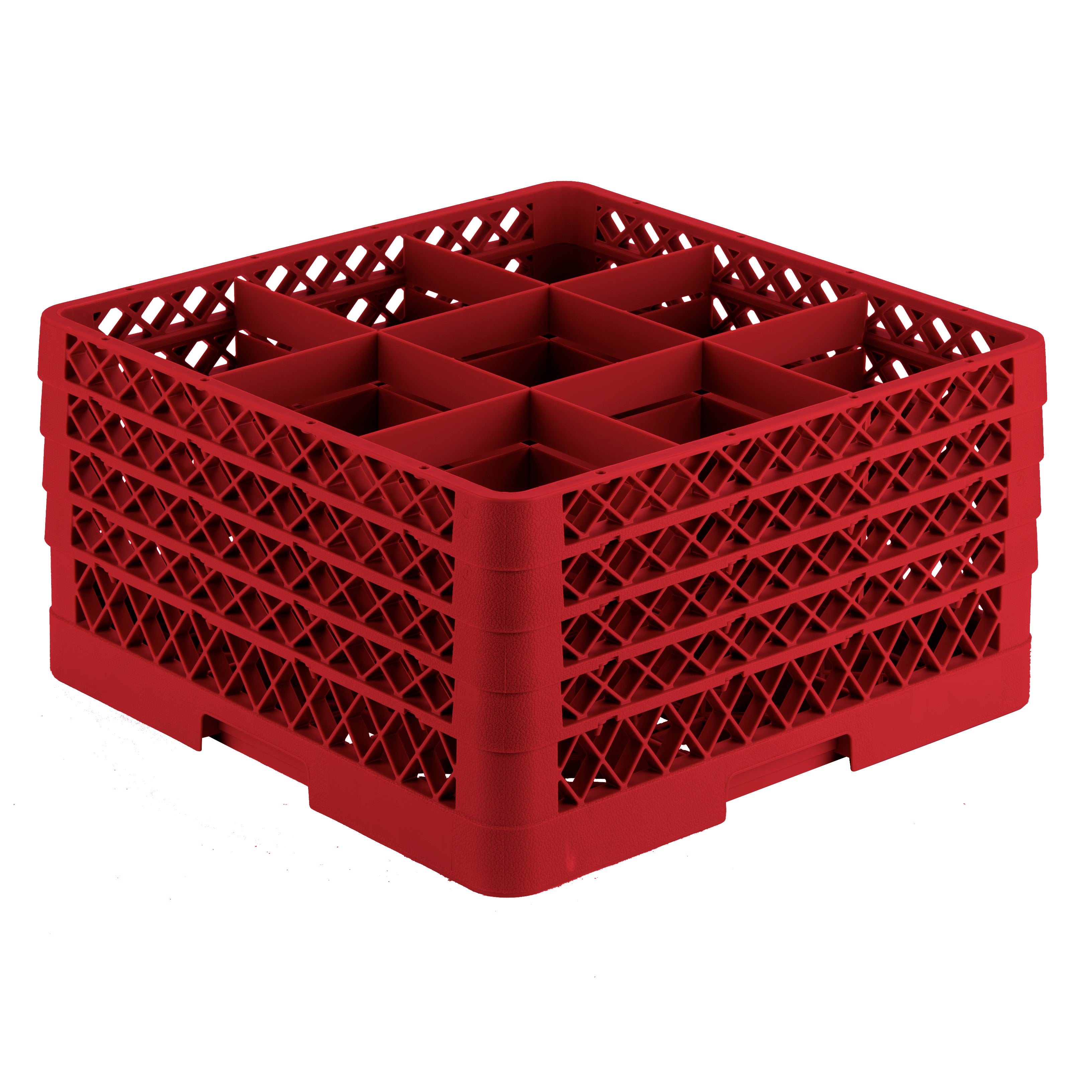9-Compartment Square Traex® Full Size Compartment Racks