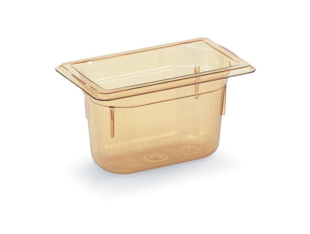 Super Pan® Plastic Pans - High Temperature - Amber