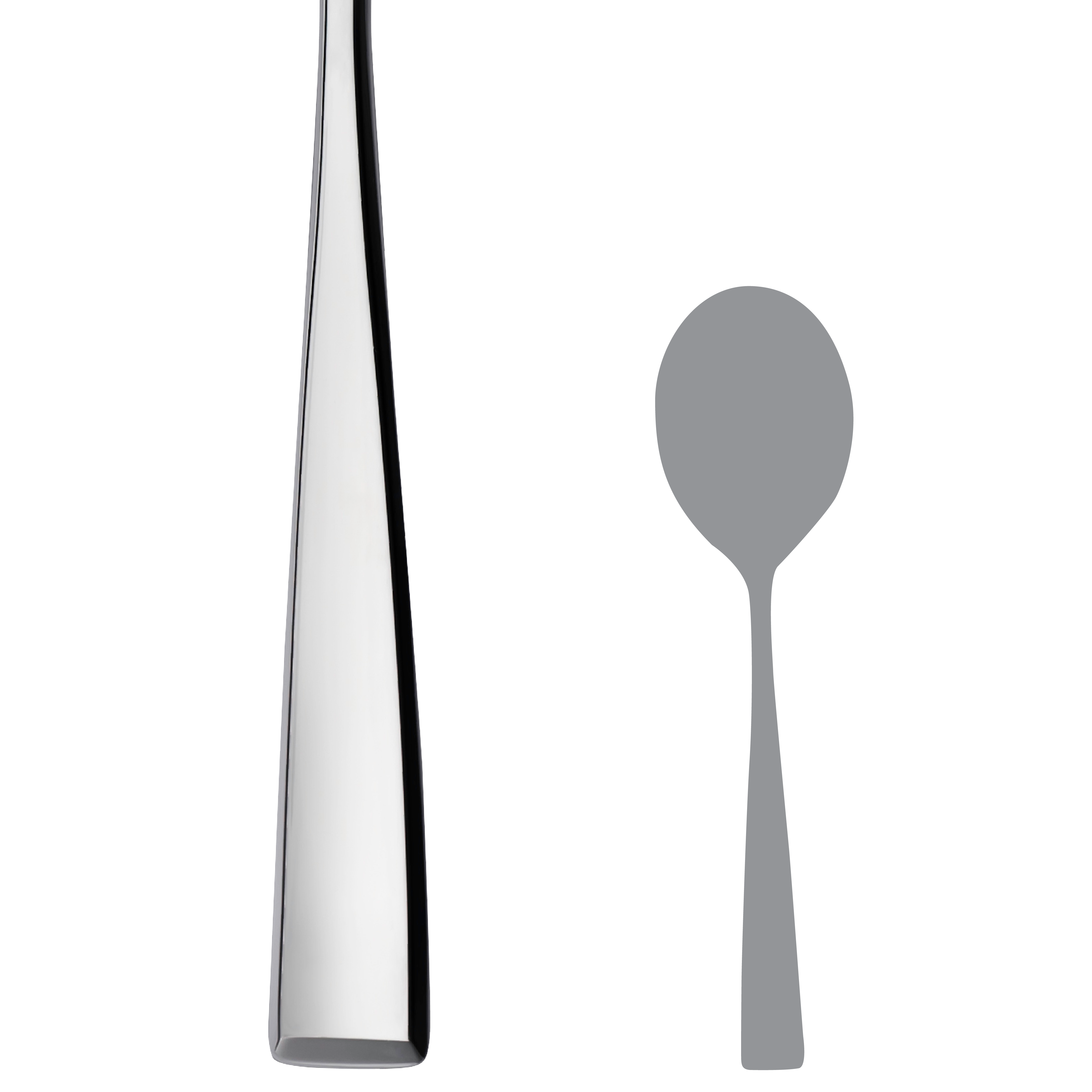 Bouillion Soup Spoon L 7.125" Hartman Hs