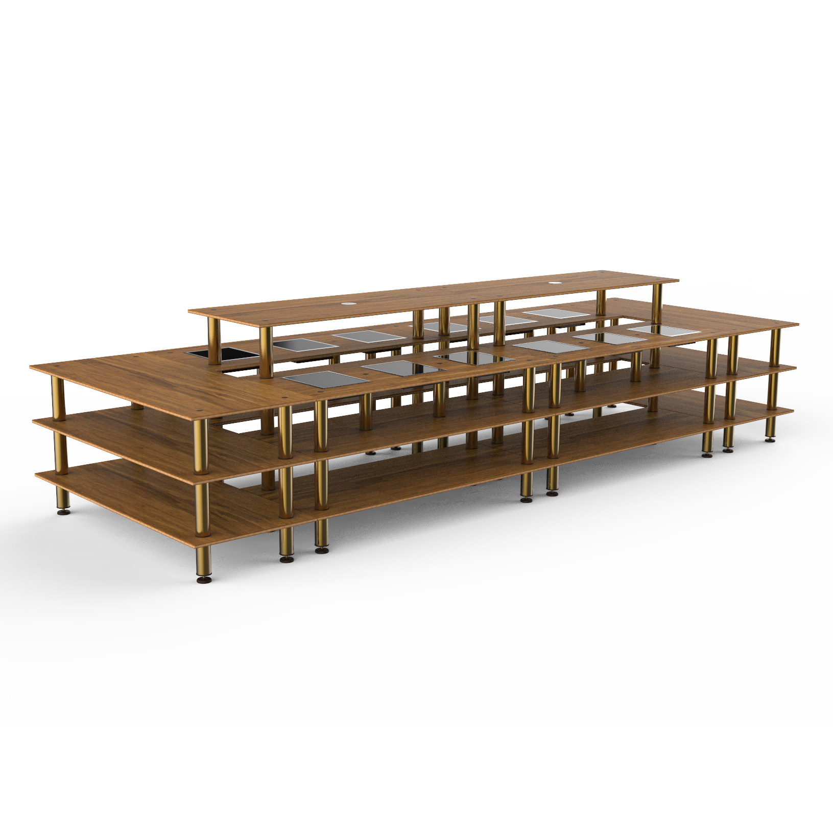 Grand Market Induction Station L 200.5" W 71.0" Modular