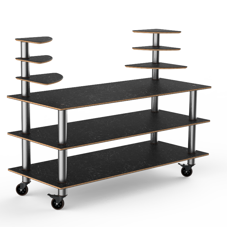 Classic Multi Shelf Station L 71.0" W 29.5" Modular