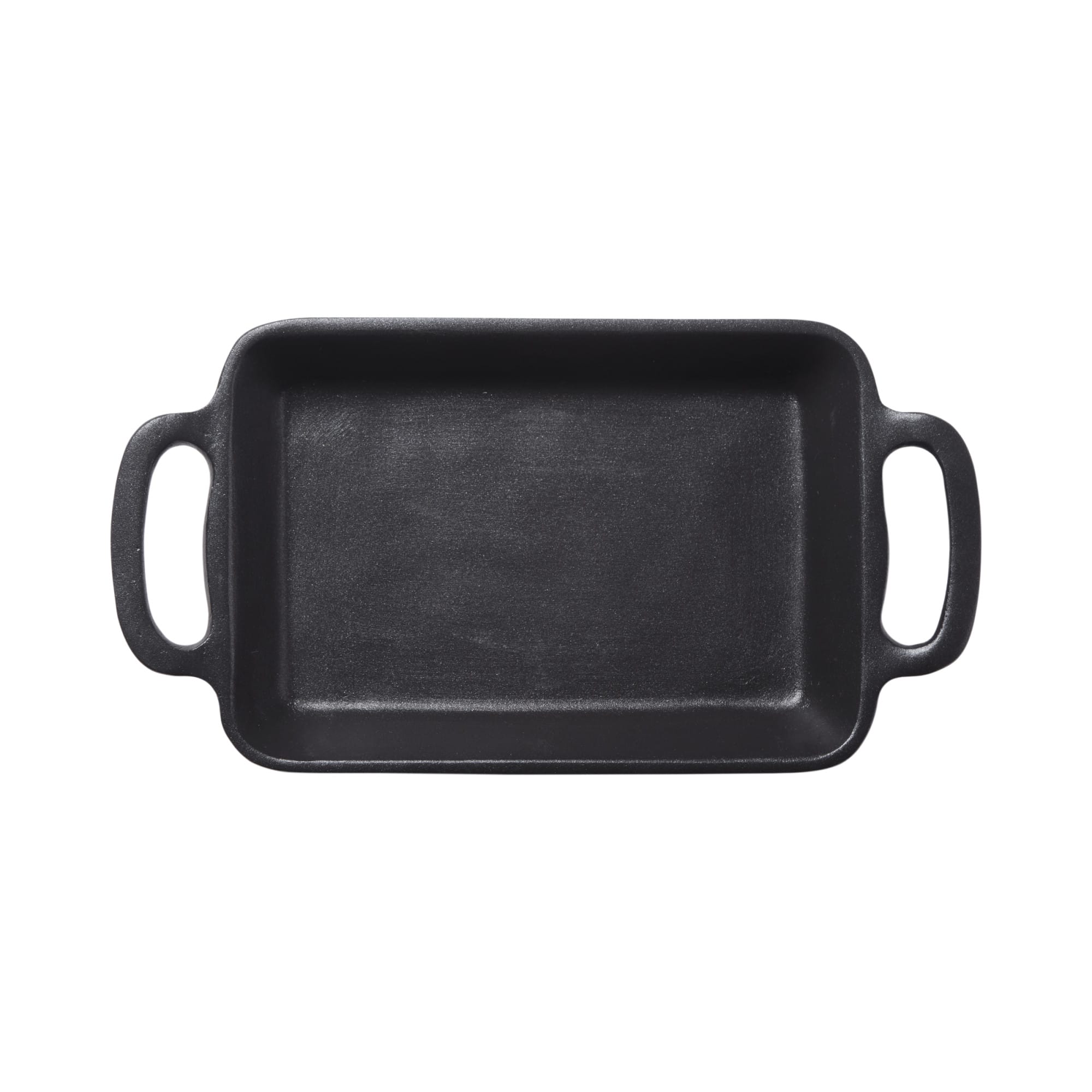 Heiss™ 14 oz. Oval Black Cast Aluminum Server